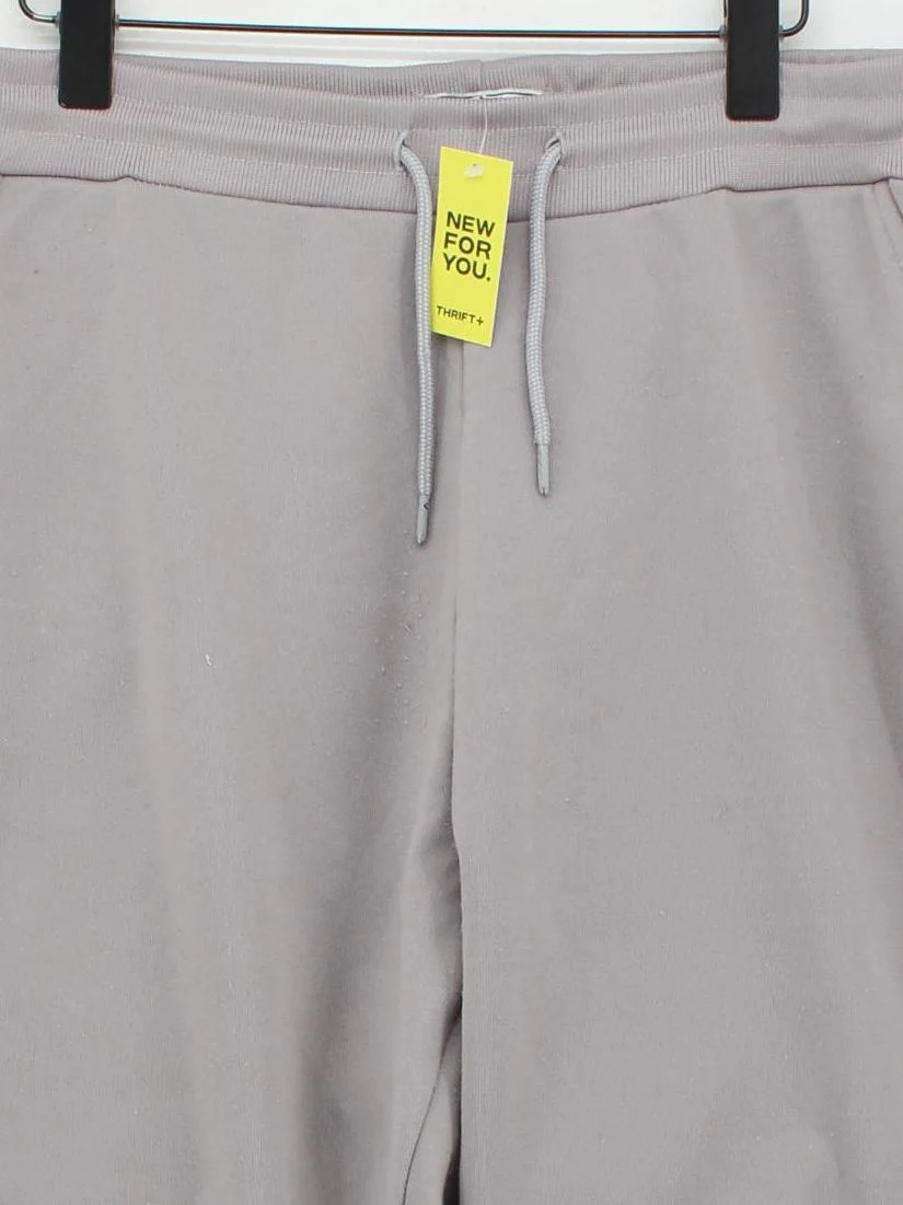 Don''t Think Twice Men's Sports Bottoms XL Grey 100% Polyester Sweatpants - Image 3
