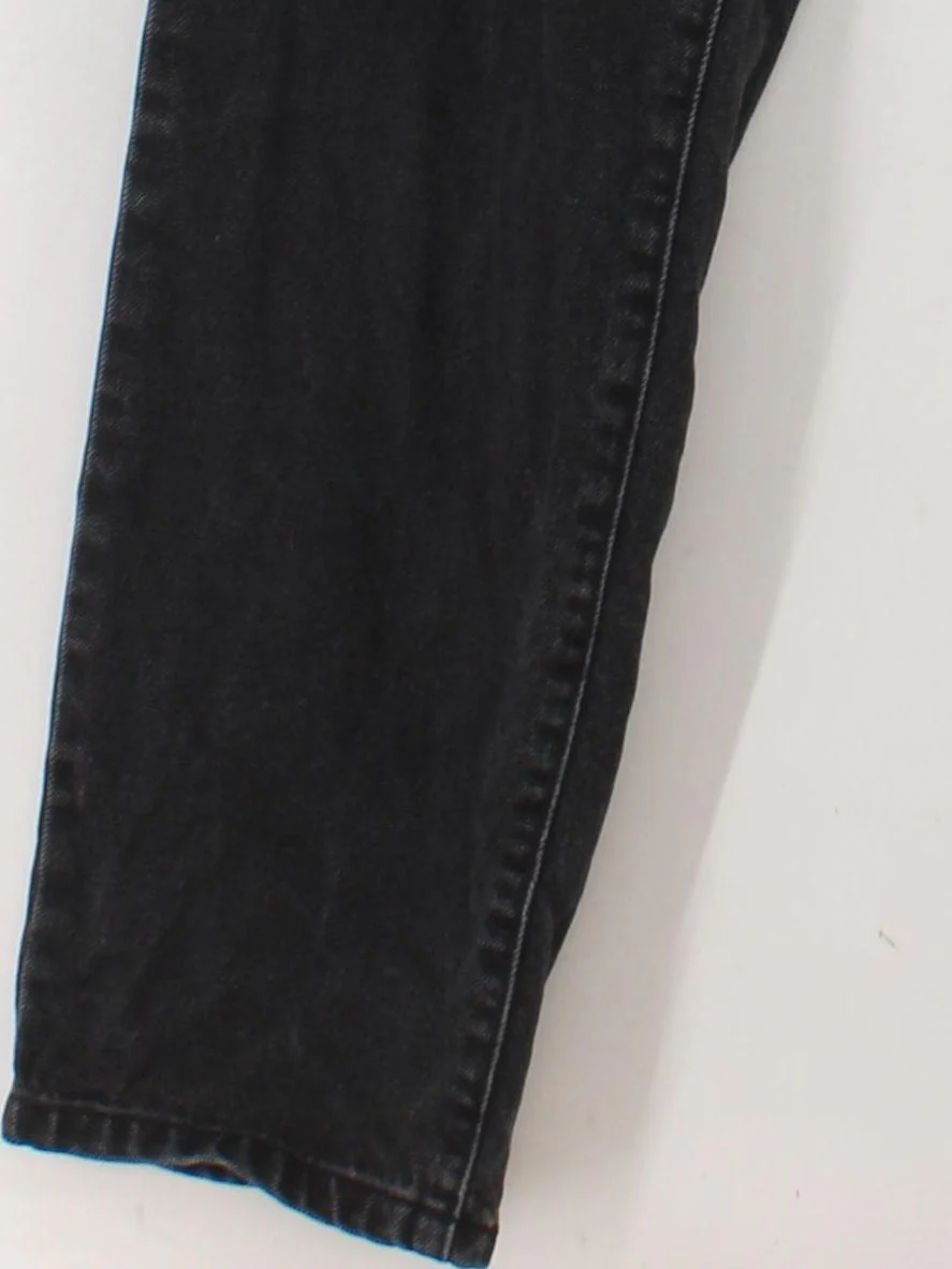 Don''t Think Twice Women's Jeans UK 10 Black 100% Cotton Mom - Image 4