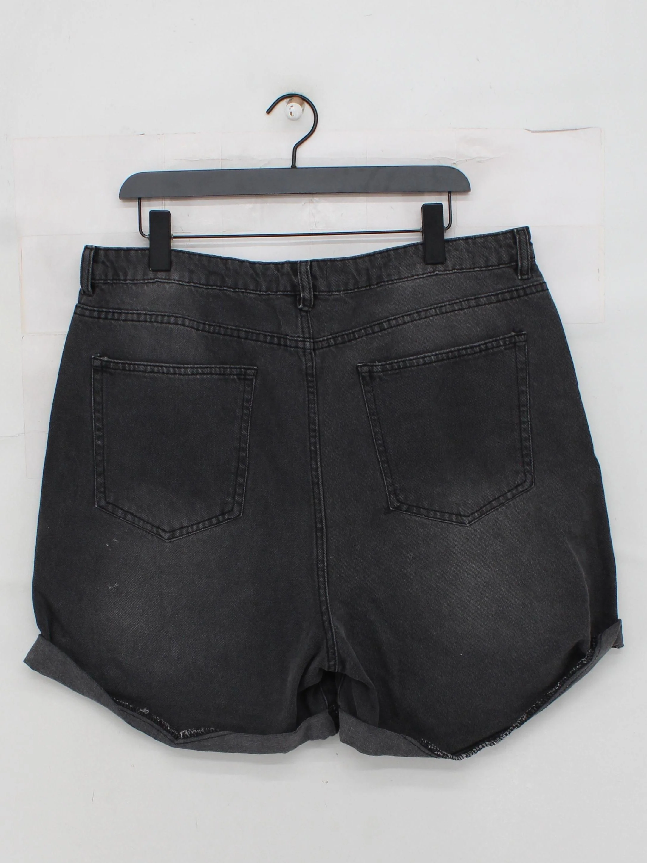 Don''t Think Twice Women's Shorts UK 20 Grey 100% Cotton Mom - Image 2