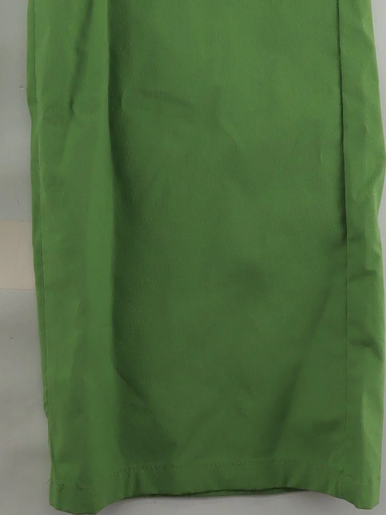 Don''t Think Twice Women's Trousers M Green 100% Other Wide-Leg Cargo - Image 4