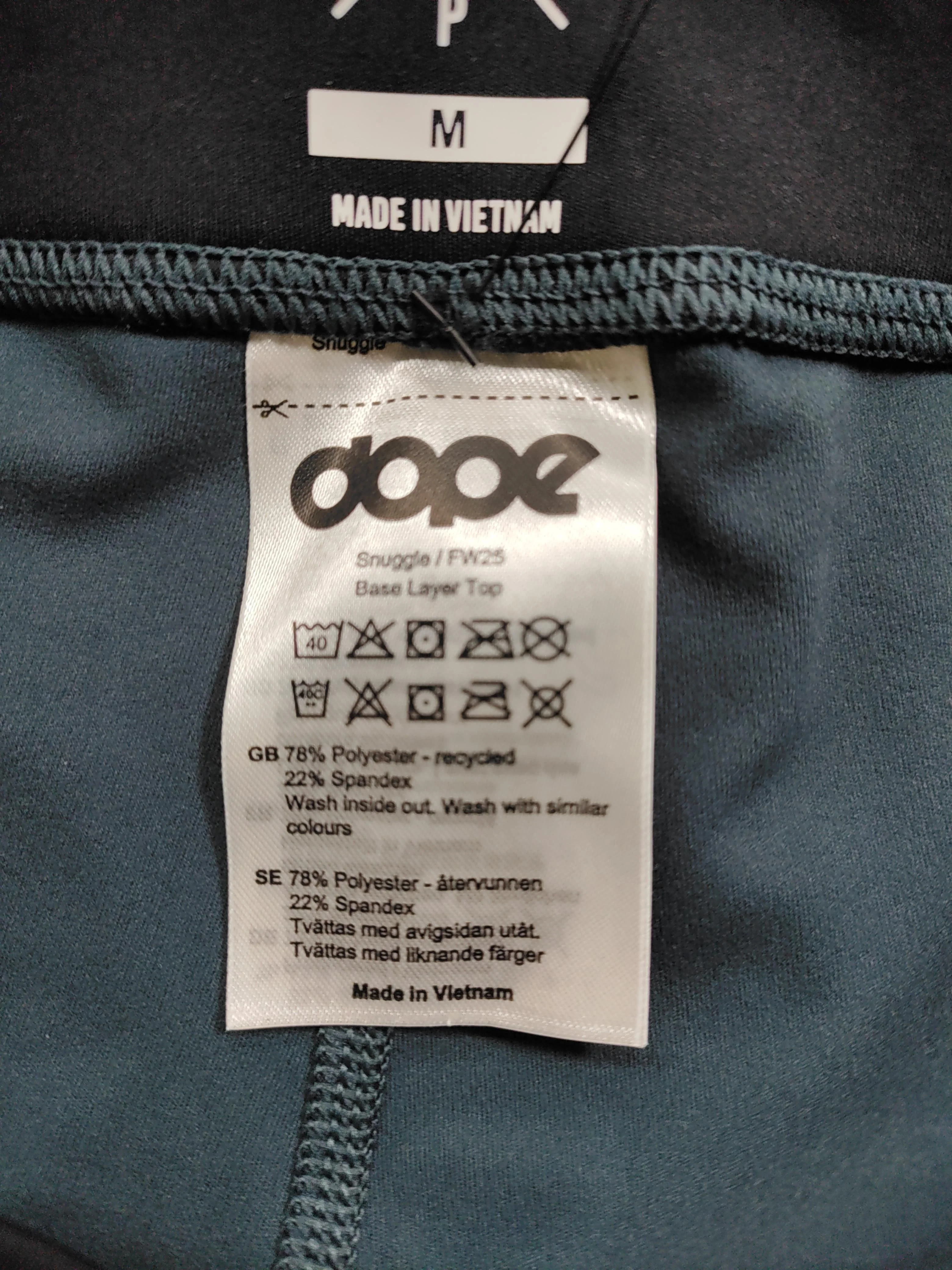 Dope Men's Hoodie M Blue Graphic Polyester with Spandex Pullover New with tags - Image 6