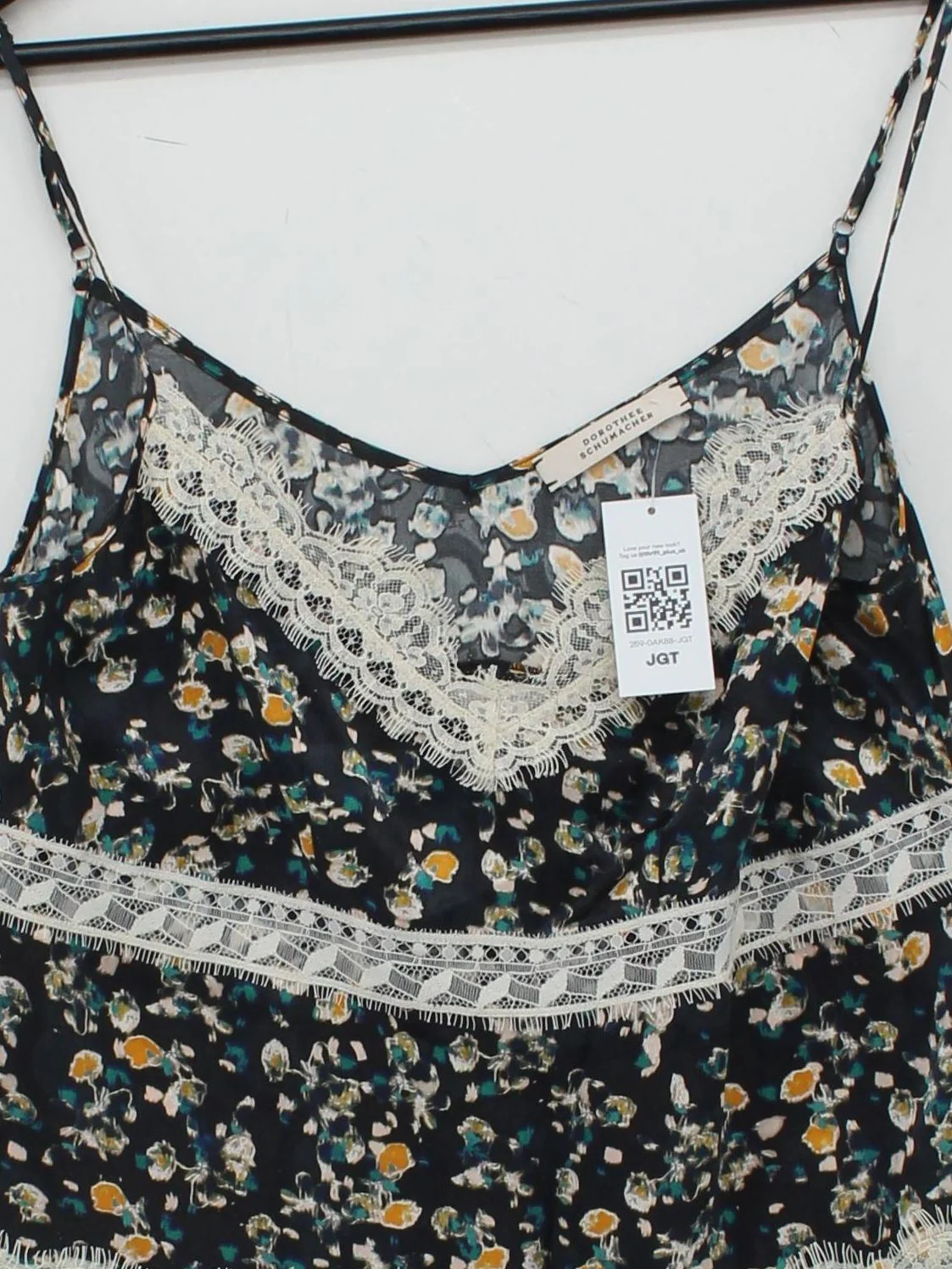 Dorothee Schumacher Women's Top M Black Silk - Image 3