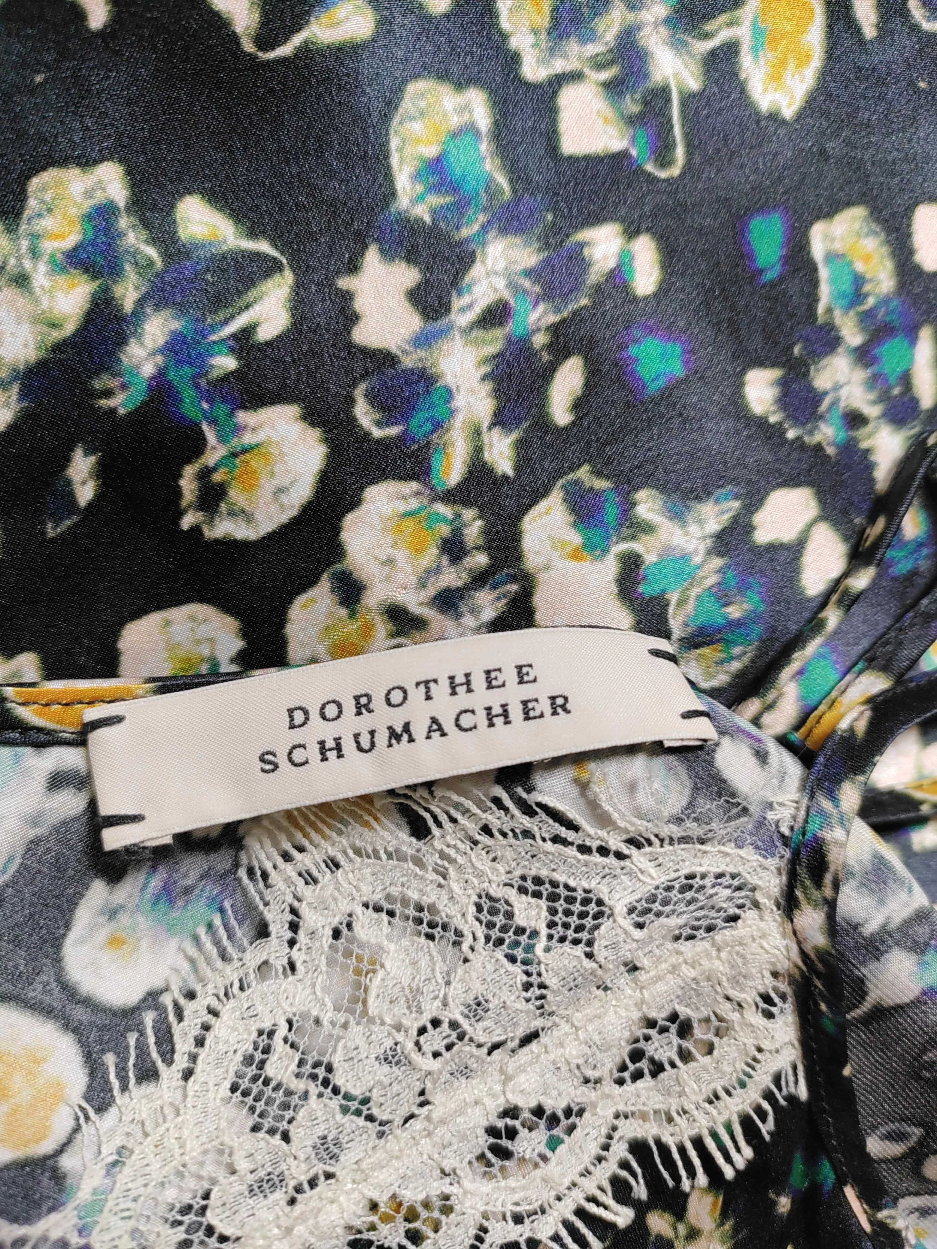 Dorothee Schumacher Women's Top M Black Silk - Image 5
