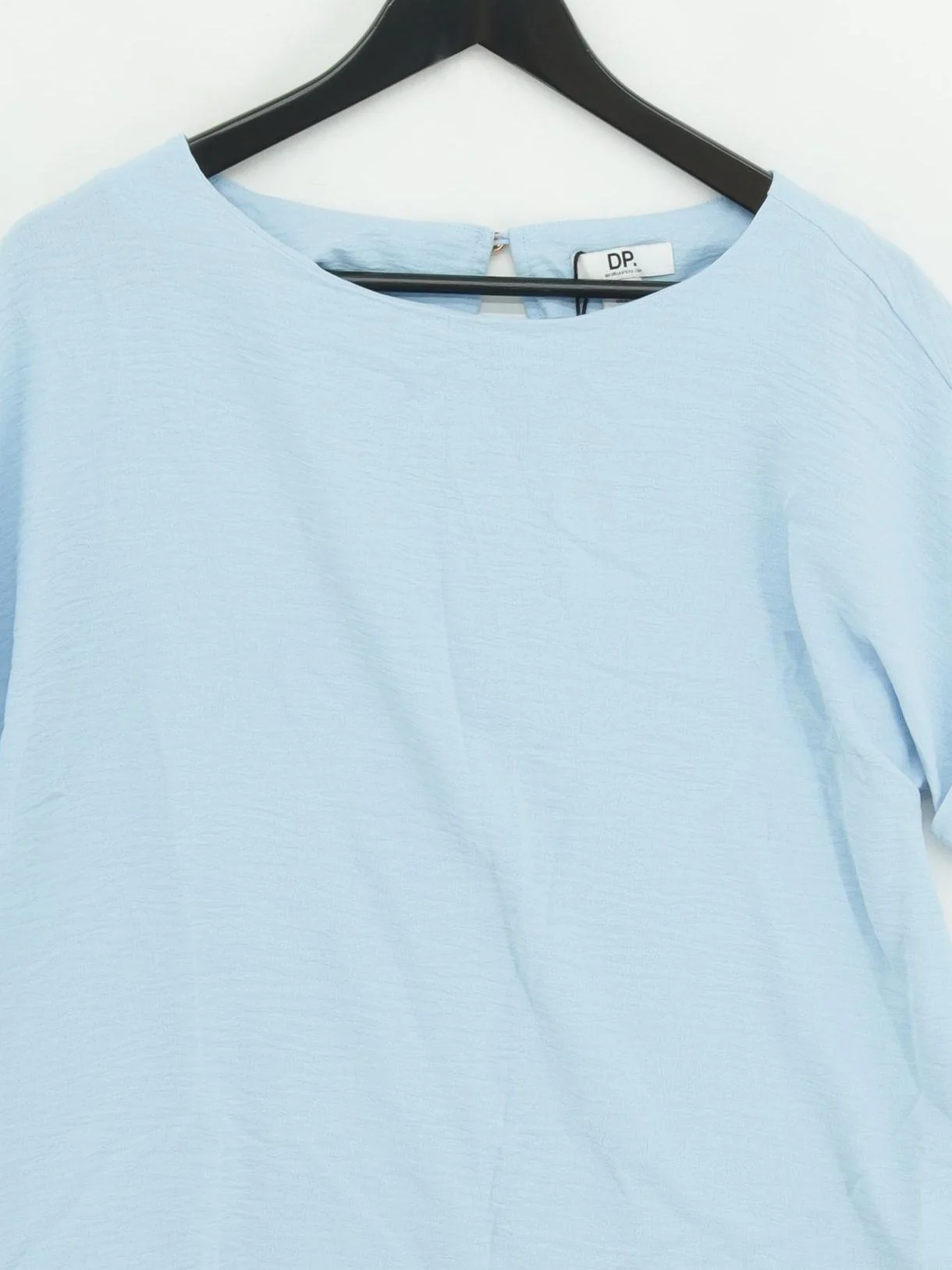 Dorothy Perkins Women's Top UK 12 Blue 100% Polyester Basic - Image 3