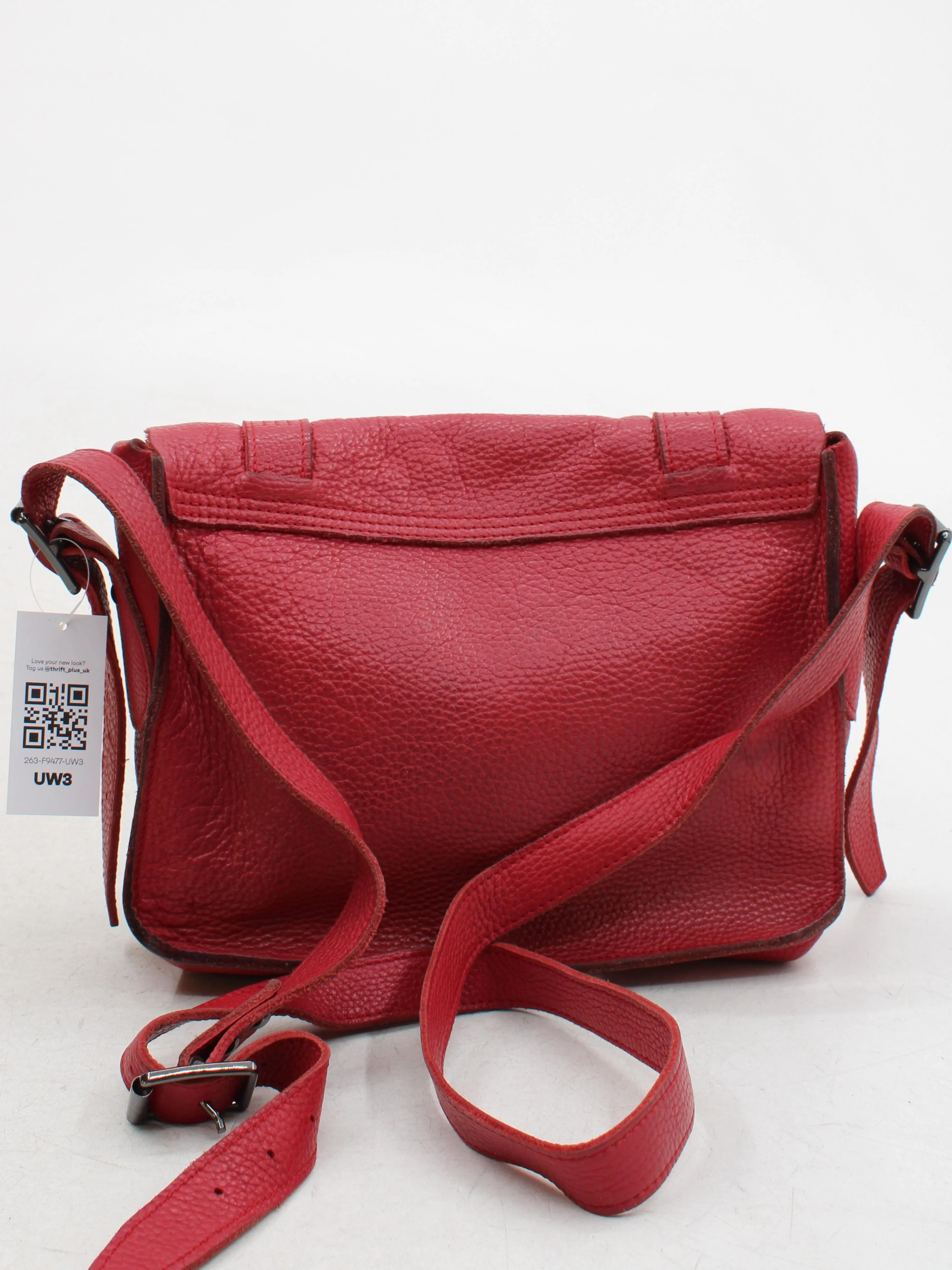 Dr. Martens Men's Bag Red 100% Leather Satchel - Image 2