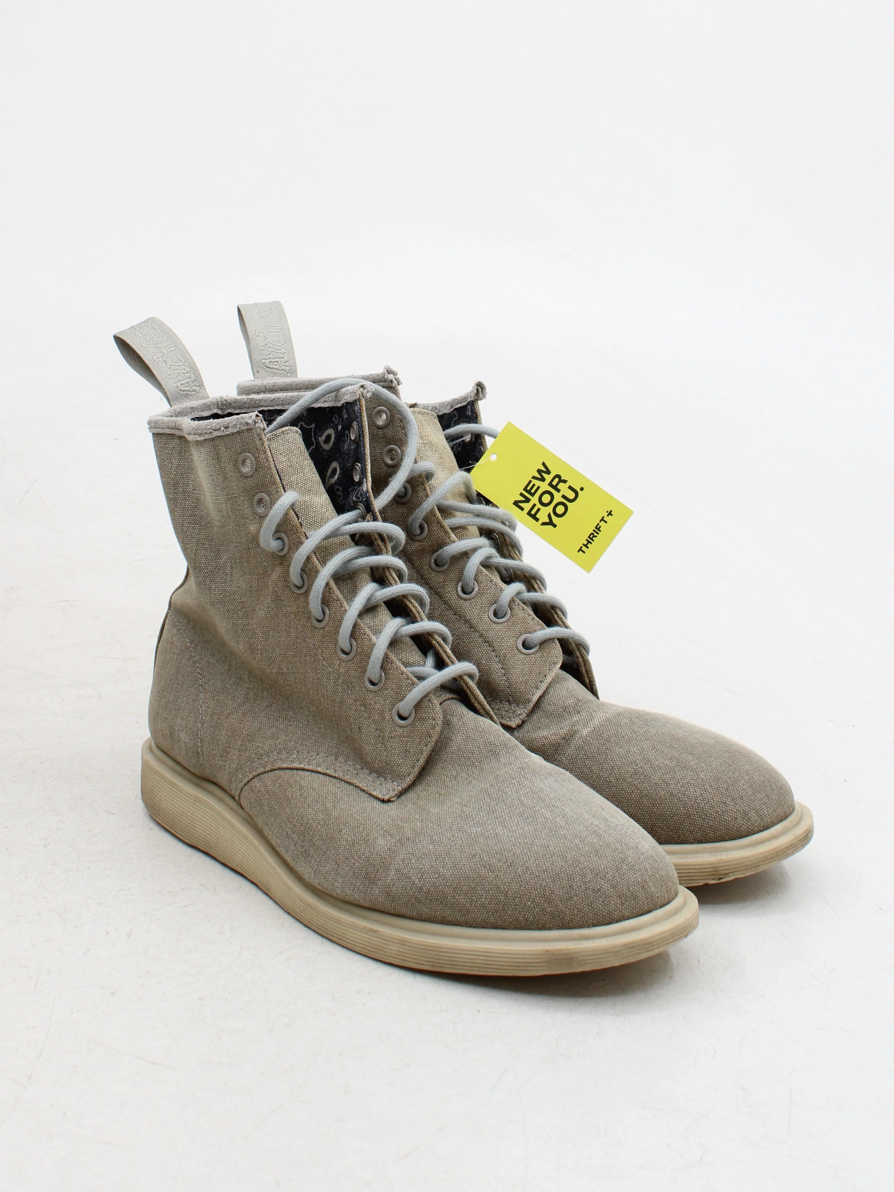 Dr. Martens Men's Boots UK 10.5 Tan 100% Other Combat - Image 4