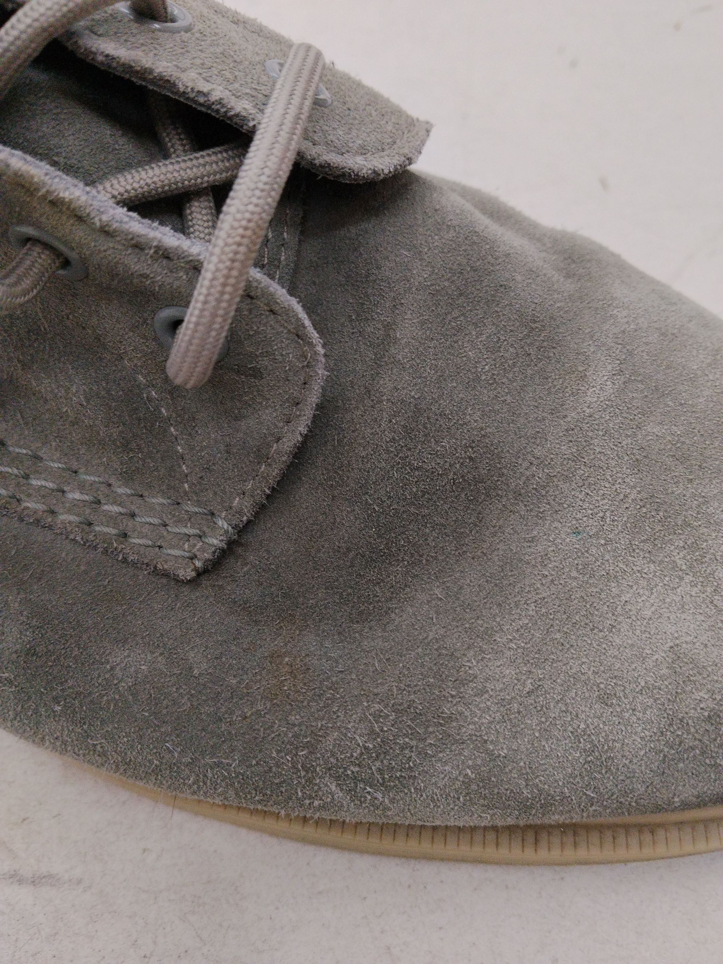 Dr. Martens Men's Boots UK 10 Grey 100% Suede Combat - Image 8