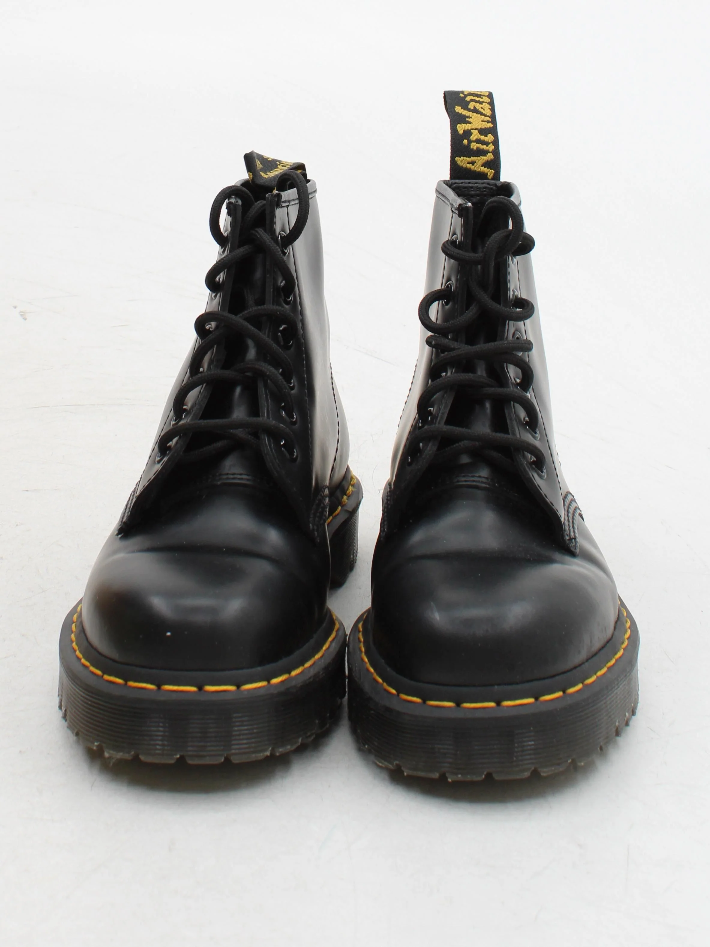 Dr. Martens Men's Boots UK 6.5 Black 100% Leather Combat - Image 2