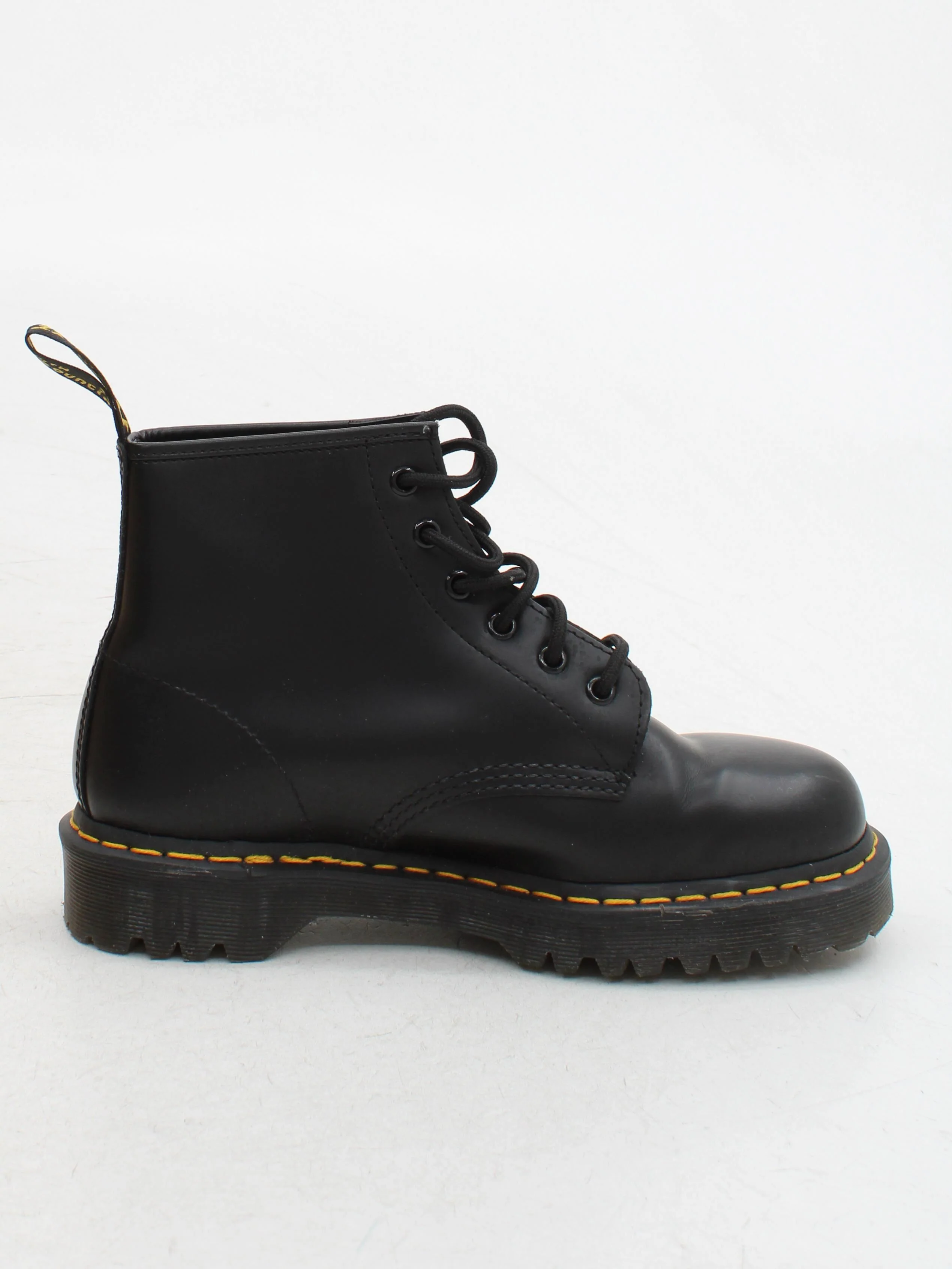 Dr. Martens Men's Boots UK 6.5 Black 100% Leather Combat - Image 5