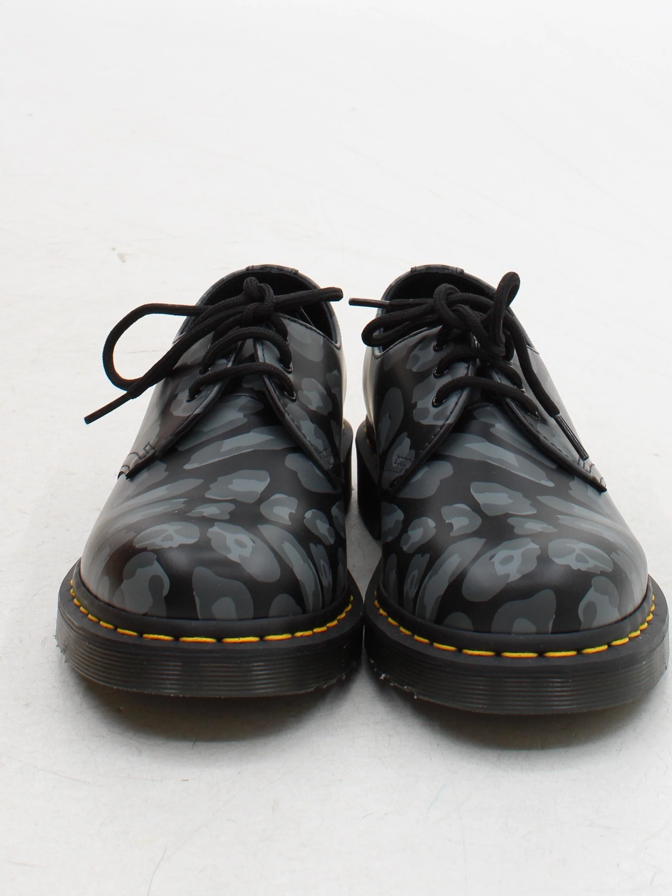 Dr. Martens Men's Boots UK 6 Black Graphic 100% Other Combat - Image 2