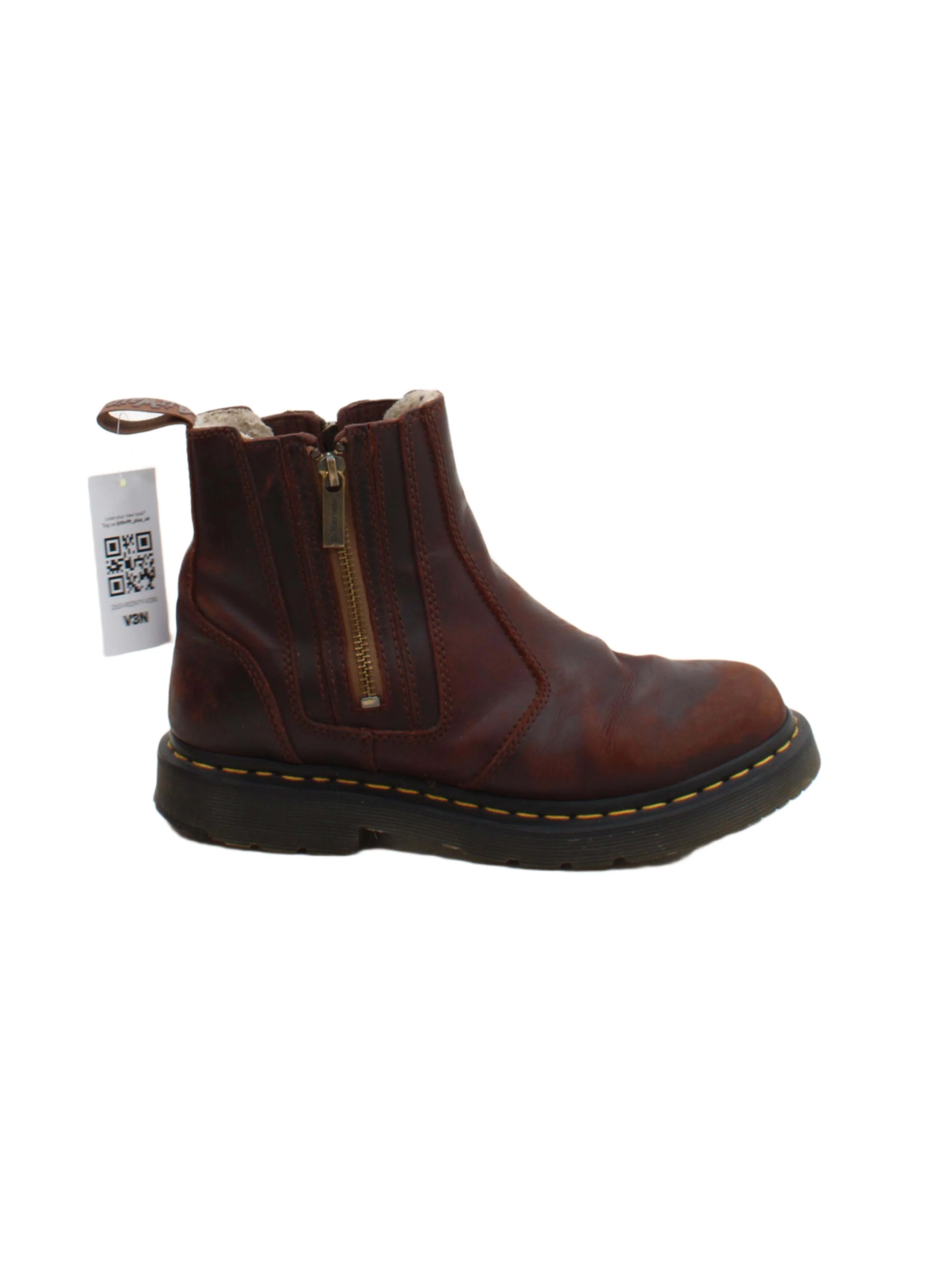 Dr. Martens Men's Boots UK 6 Brown 100% Leather Chelsea