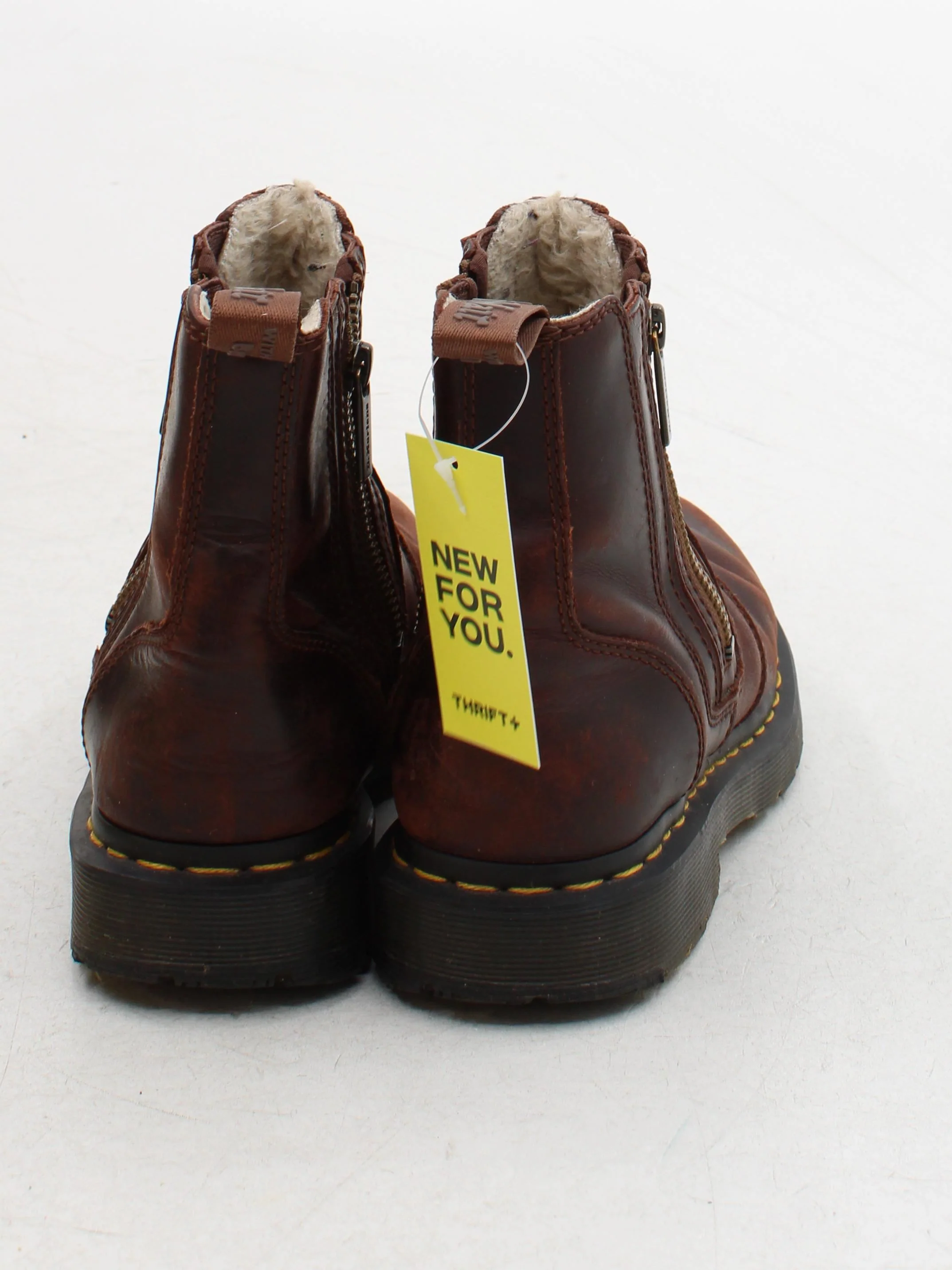 Dr. Martens Men's Boots UK 6 Brown 100% Leather Chelsea - Image 3