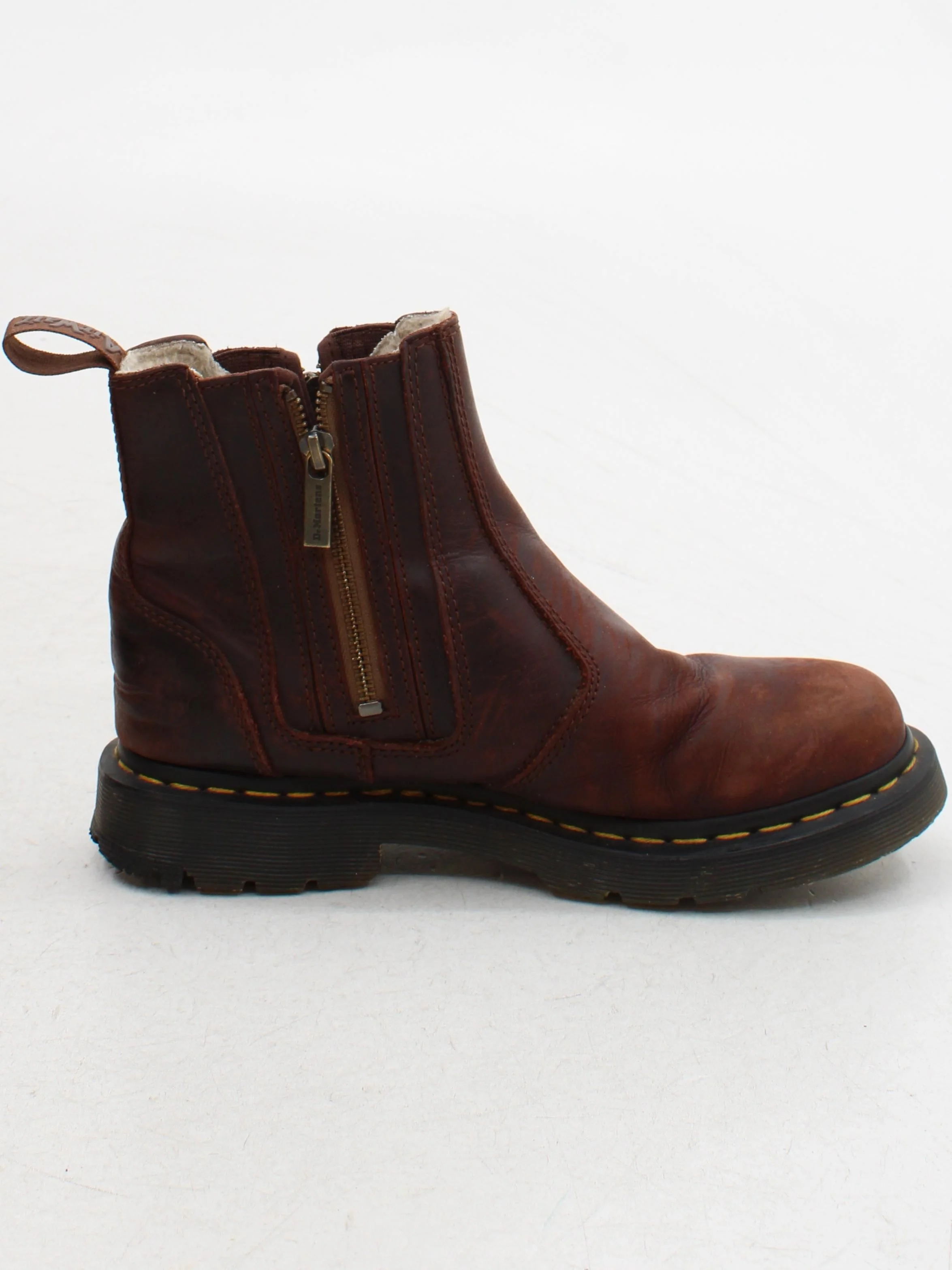 Dr. Martens Men's Boots UK 6 Brown 100% Leather Chelsea - Image 5