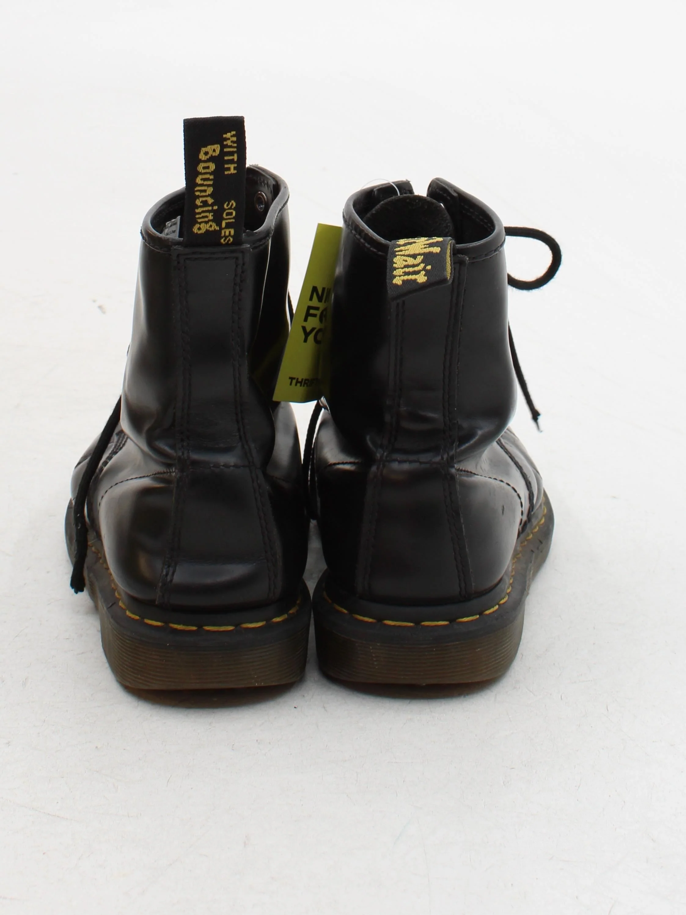 Dr. Martens Men's Boots UK 7 Black 100% Leather Combat - Image 3