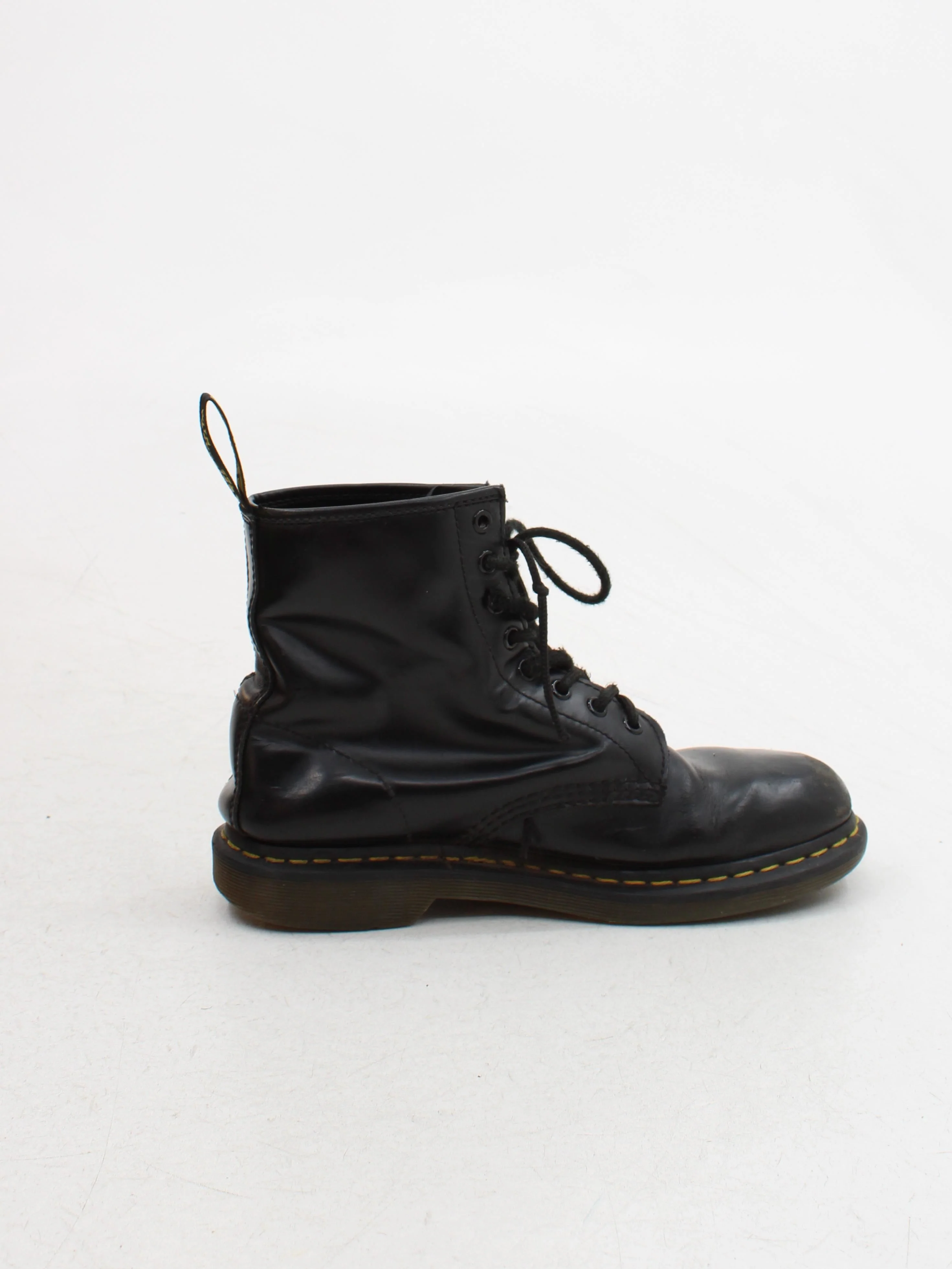 Dr. Martens Men's Boots UK 7 Black 100% Leather Combat - Image 5
