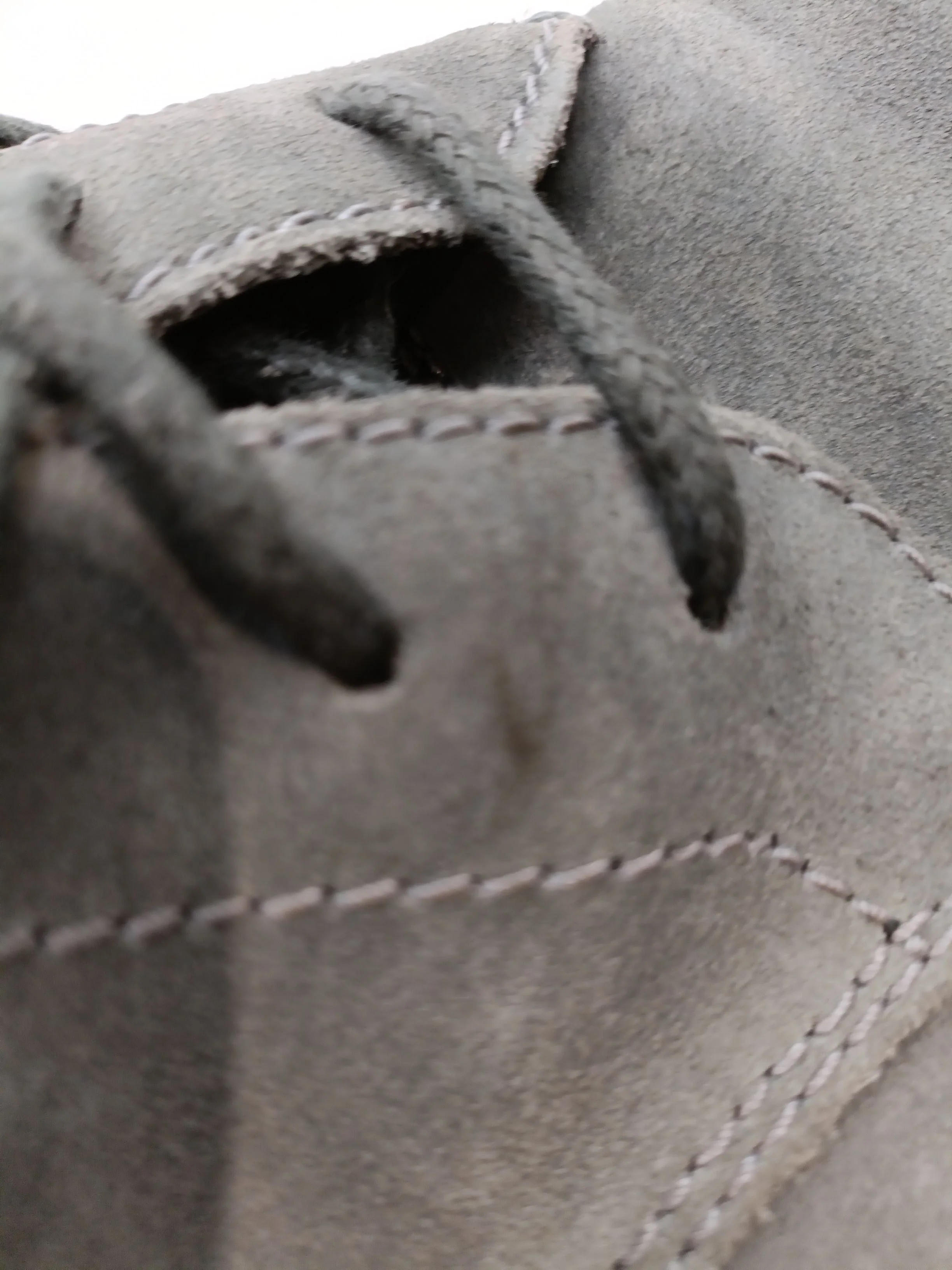 Dr. Martens Men's Boots UK 7 Grey Suede with Leather Desert - Image 8