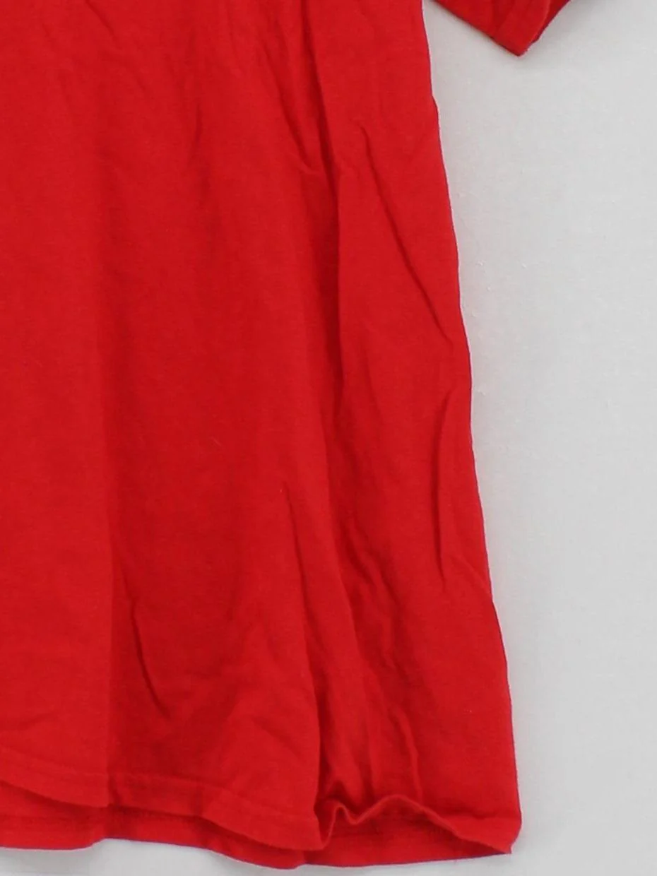 Dr. Martens Men's T-Shirt L Red Graphic 100% Cotton Basic - Image 4