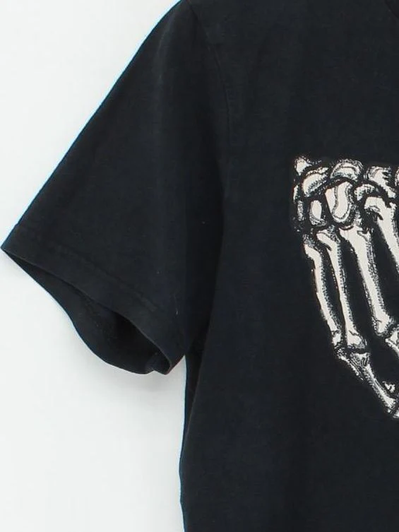 Dr. Martens Men's T-Shirt S Black Graphic 100% Other Basic - Image 4