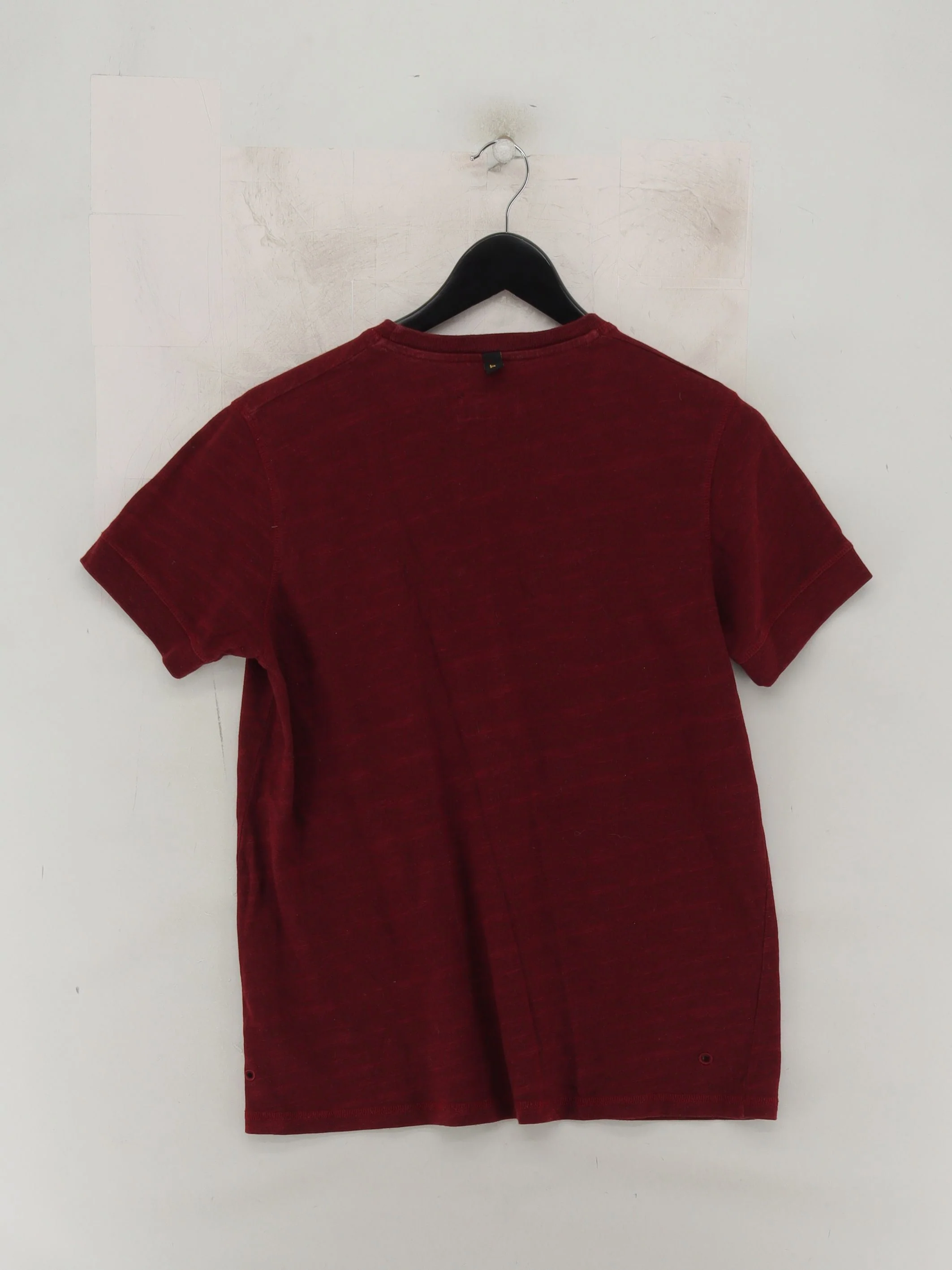 Dr. Martens Men's T-Shirt S Red 100% Cotton Basic - Image 2