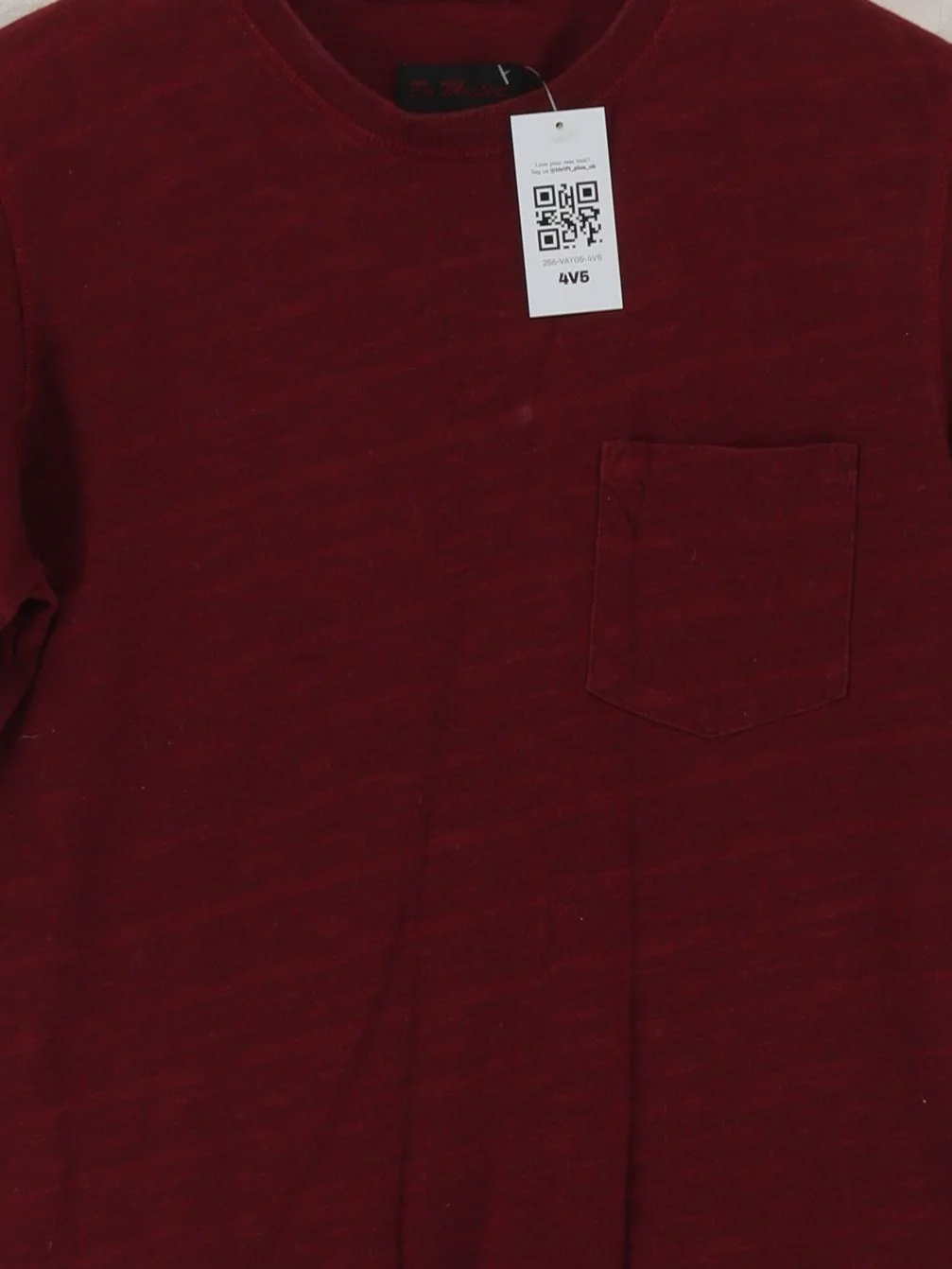 Dr. Martens Men's T-Shirt S Red 100% Cotton Basic - Image 3