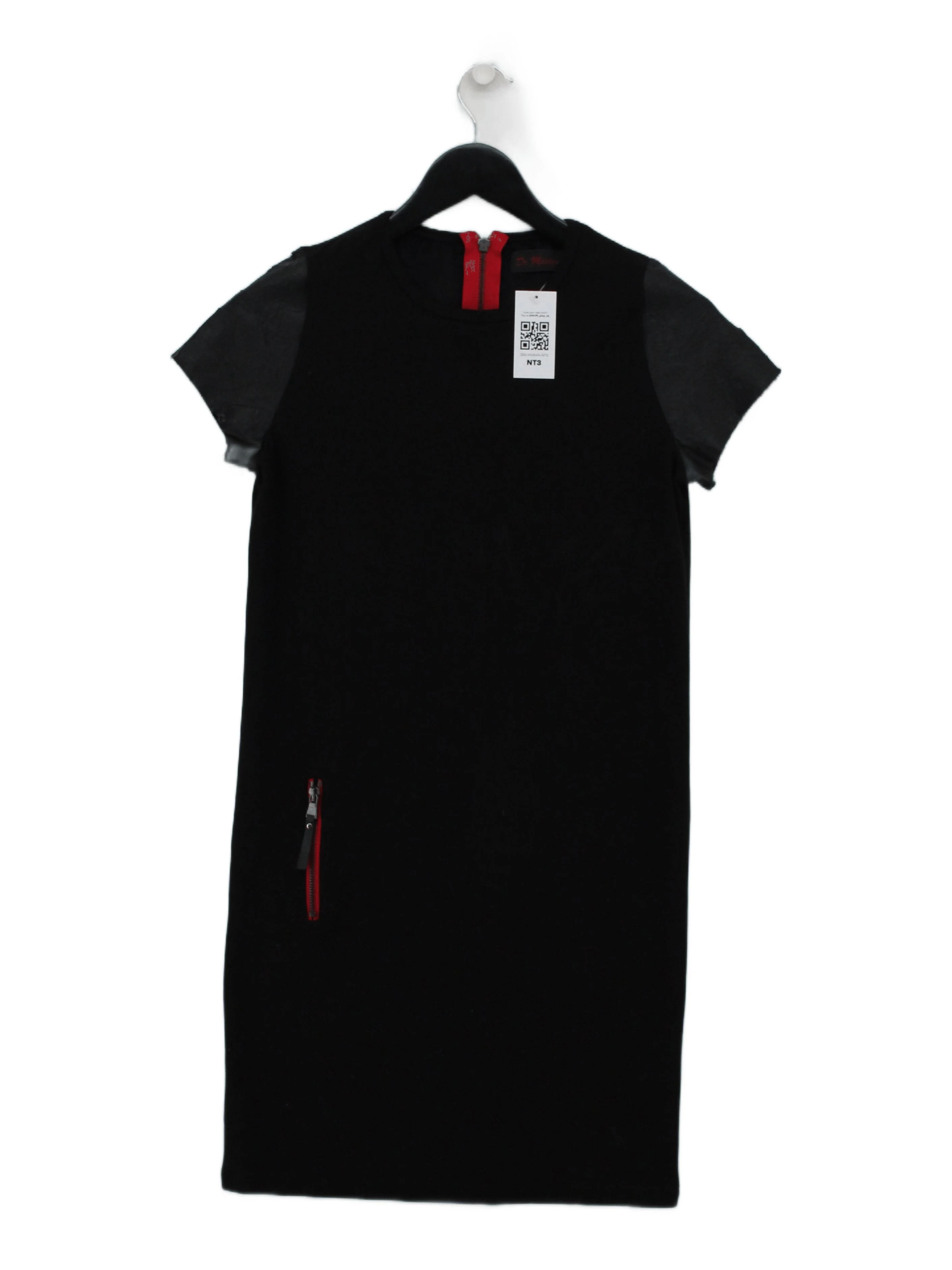 Dr. Martens T-Shirt Mini Dress XS in Black