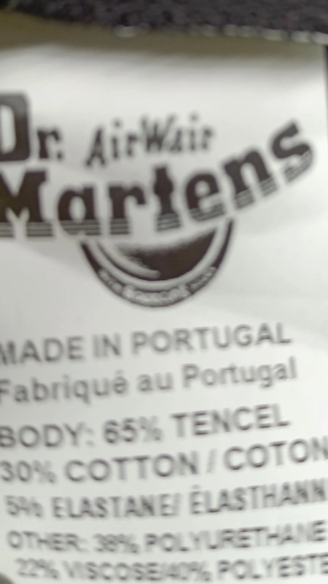 Dr. Martens T-Shirt Mini Dress XS in Black - Image 7