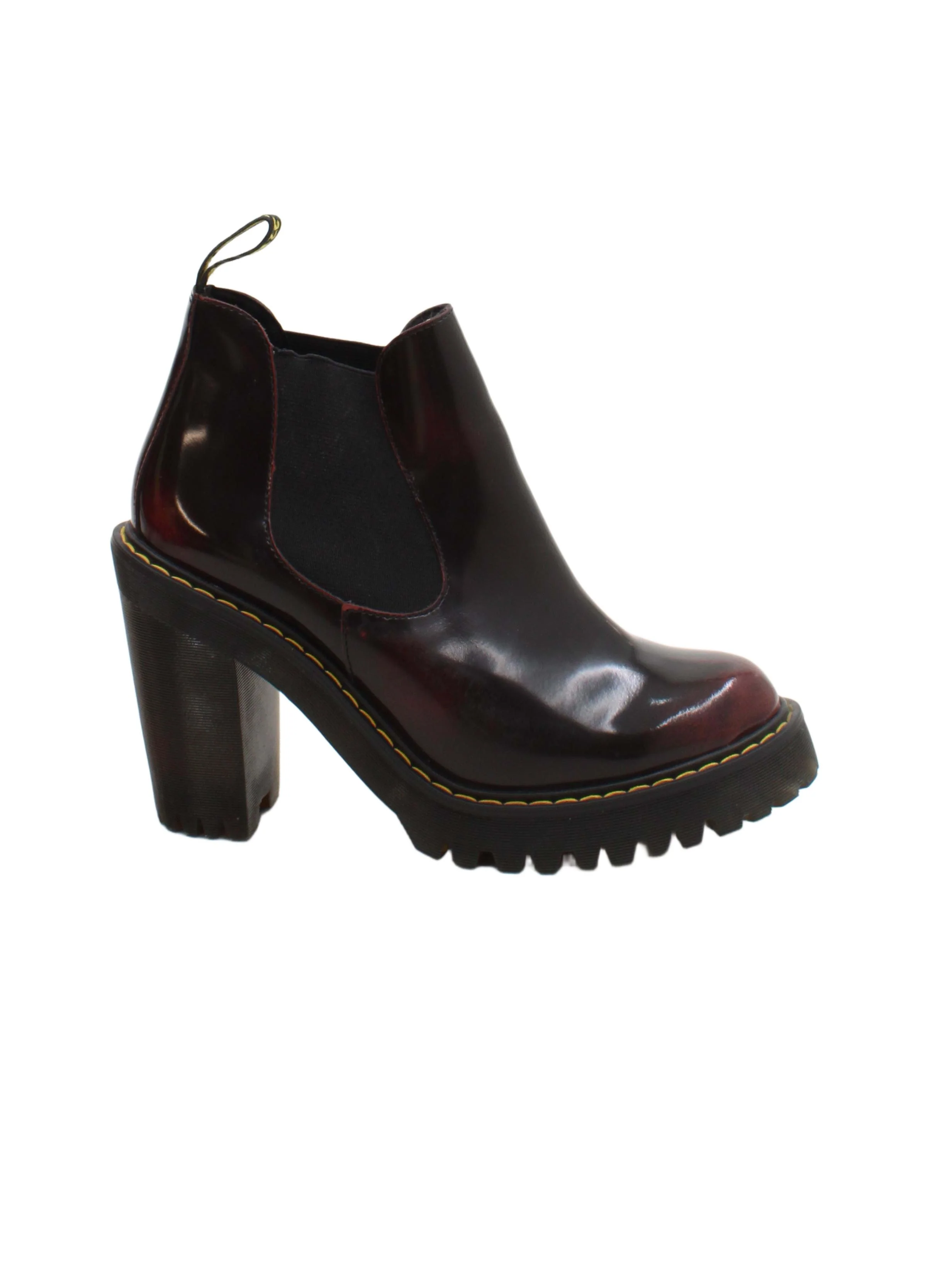 Dr. Martens Women's Boots UK 5 Red 100% Leather Chelsea