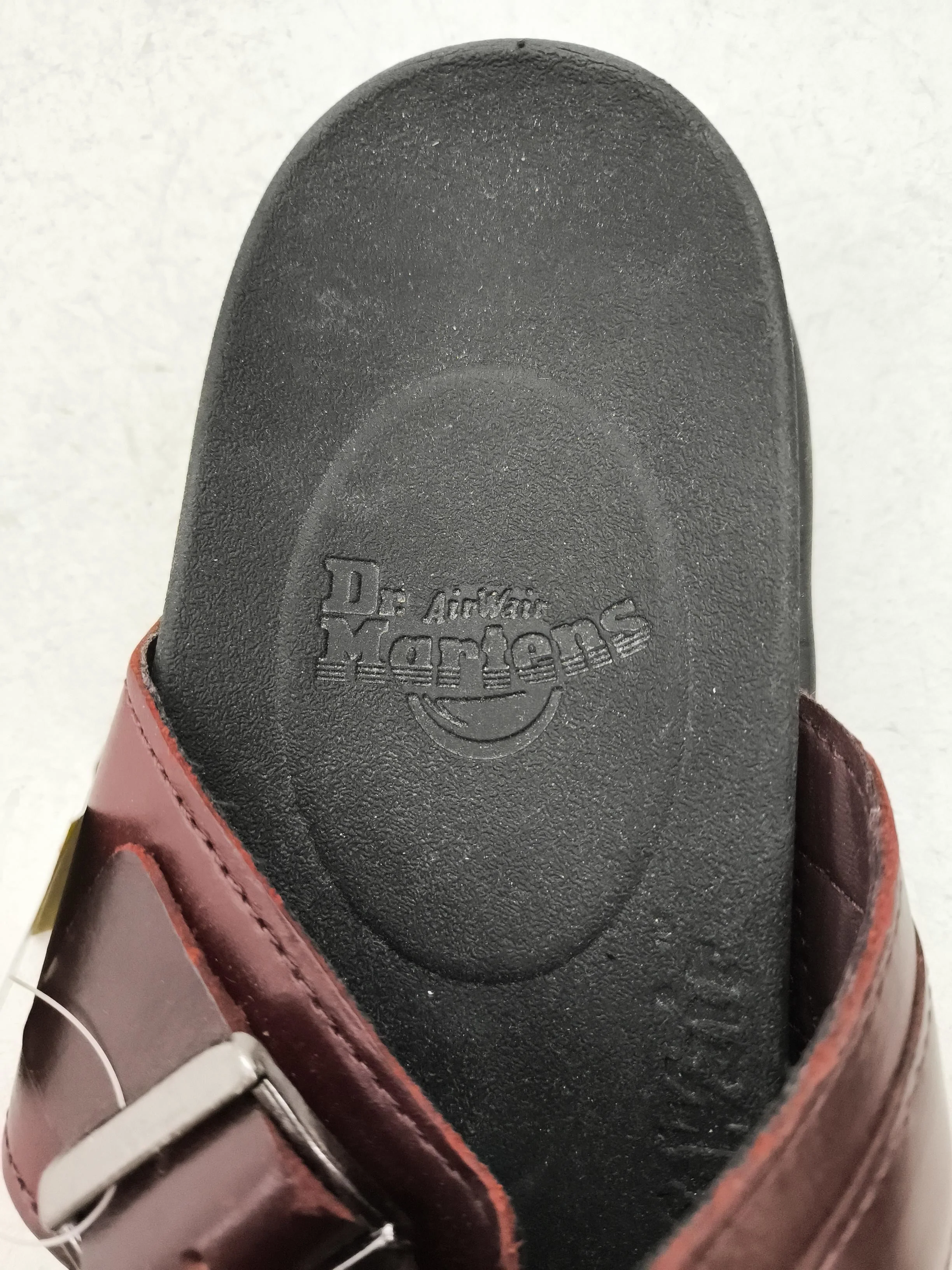 Dr. Martens Women's Sandals UK 10 Brown 100% Leather Slider - Image 6