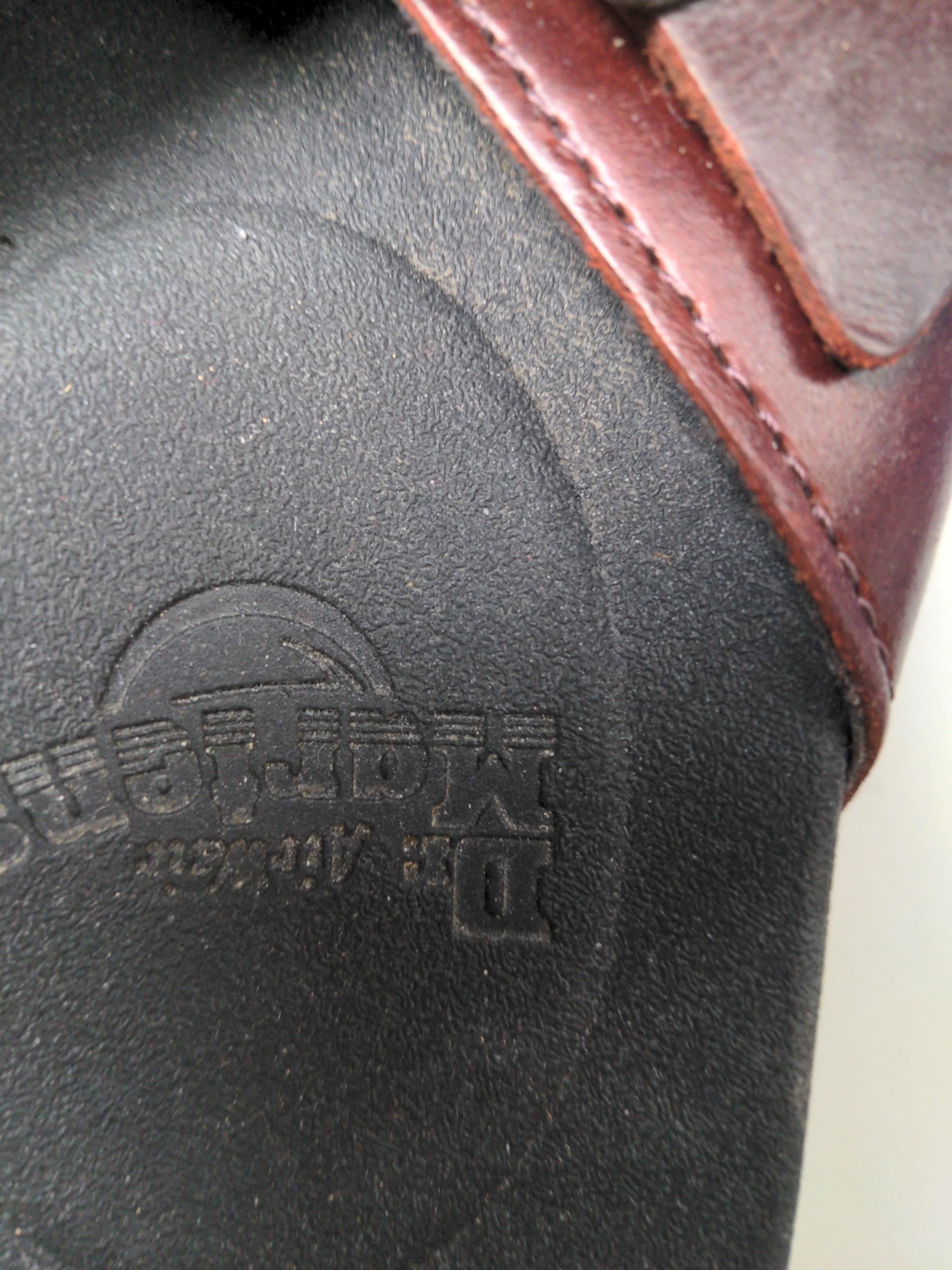 Dr. Martens Women's Sandals UK 10 Brown 100% Leather Slider - Image 8
