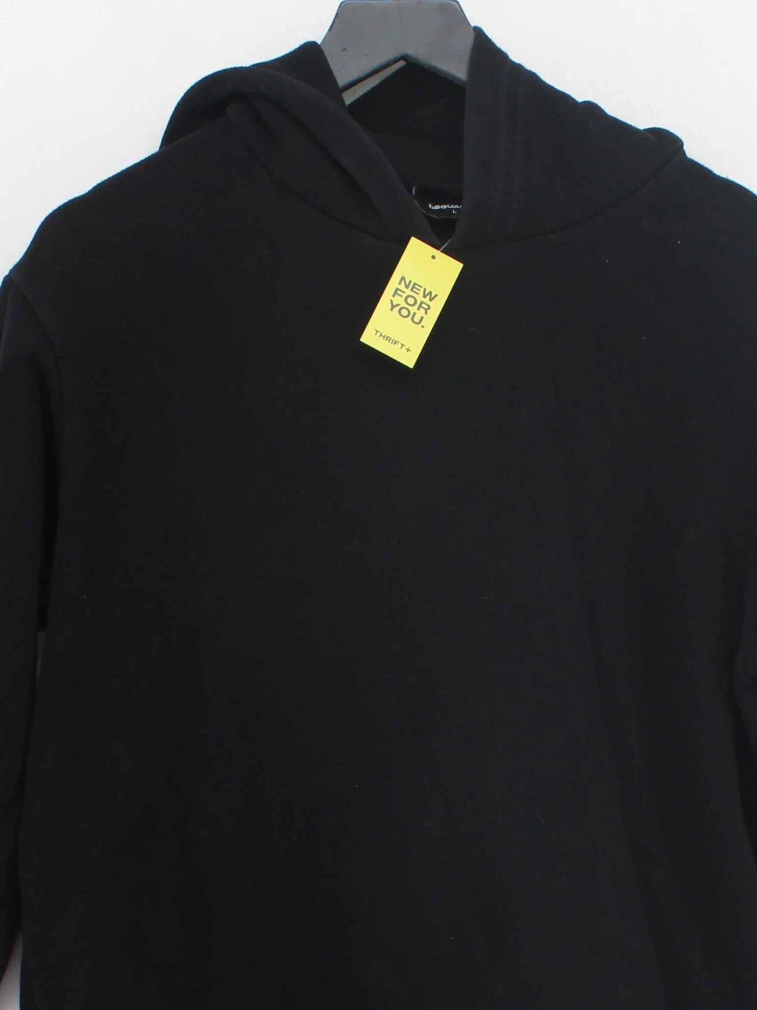 Dsquared2 Men's Hoodie L Black Graphic Cotton with Elastane Pullover - Image 3