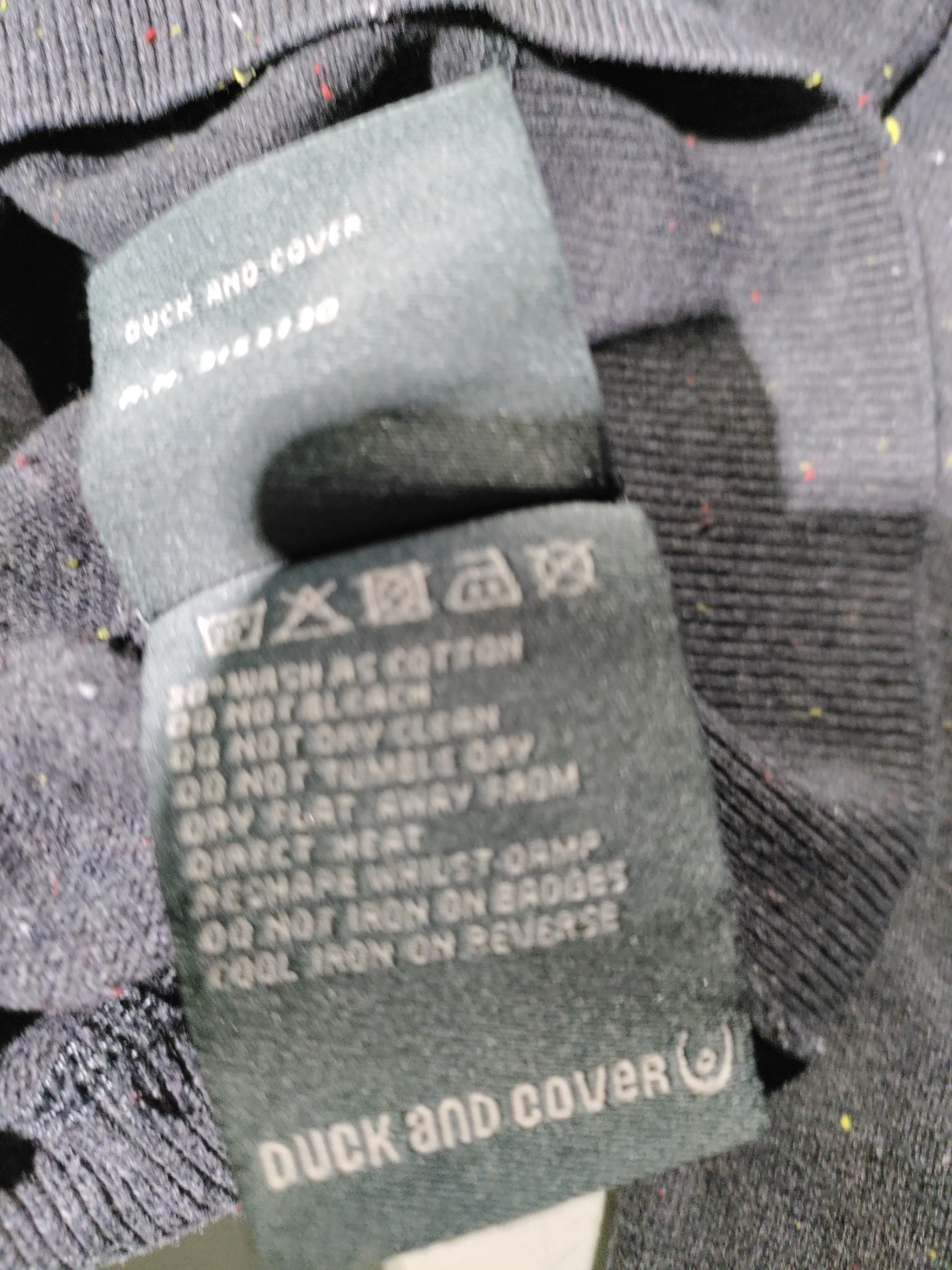 Duck And Cover Men's Jumper M Blue 100% Other Round Neck Pullover - Image 6