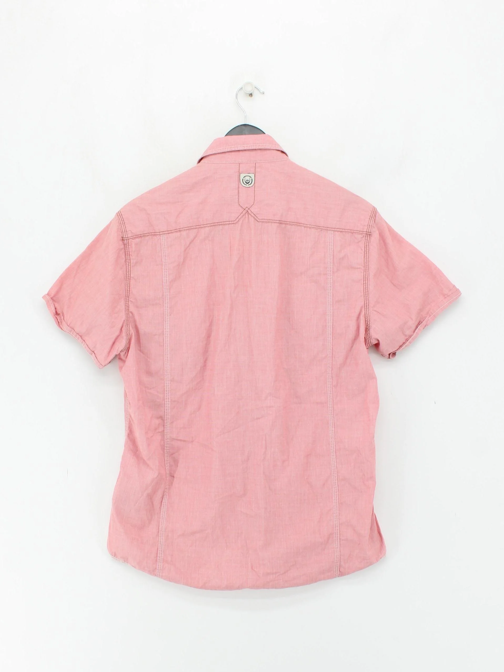 Duck And Cover Men's Shirt L Red 100% Cotton Basic - Image 2
