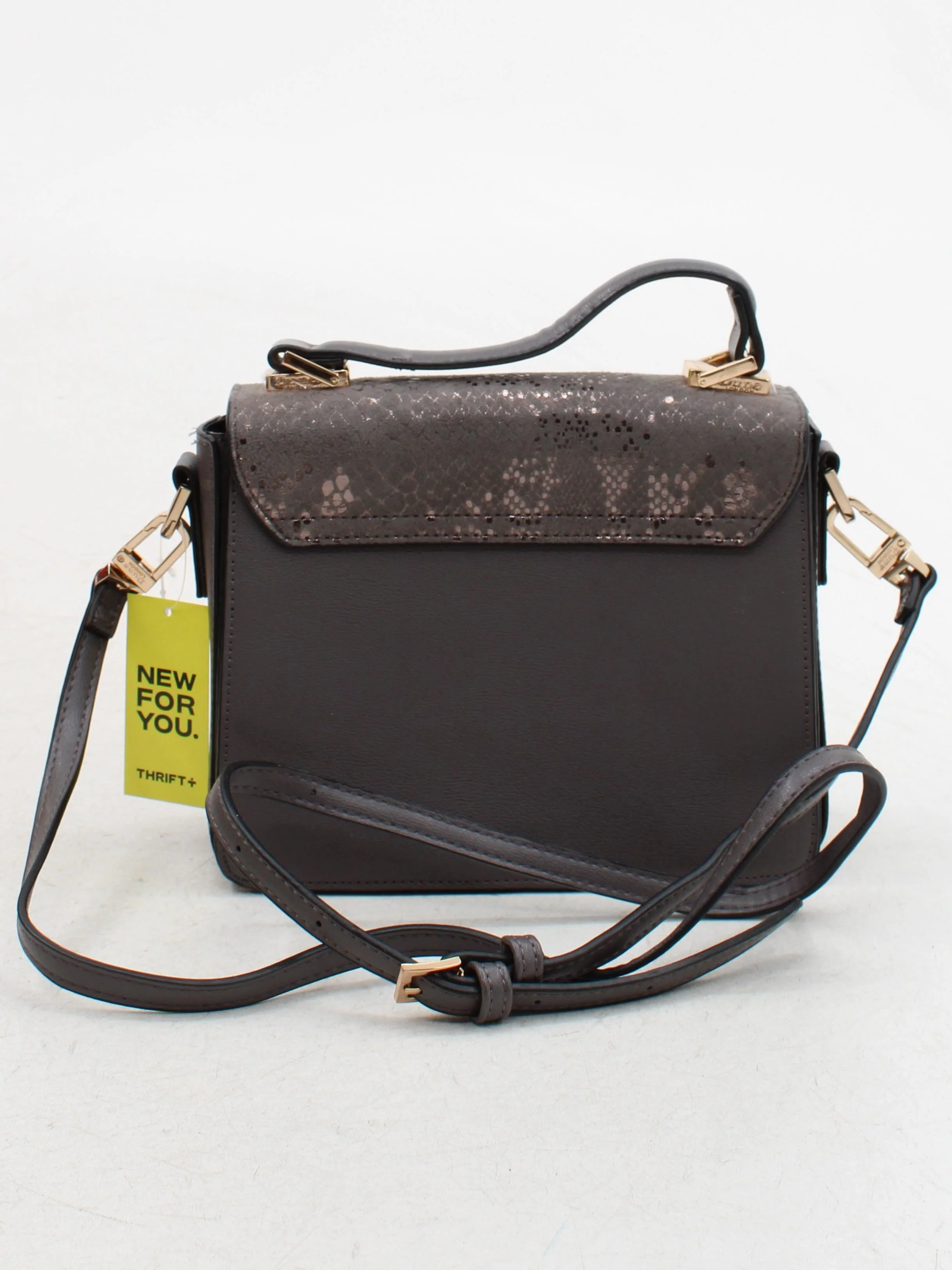 Dune Women's Bag Grey Animal Print 100% Faux Leather Shoulder Bag - Image 2