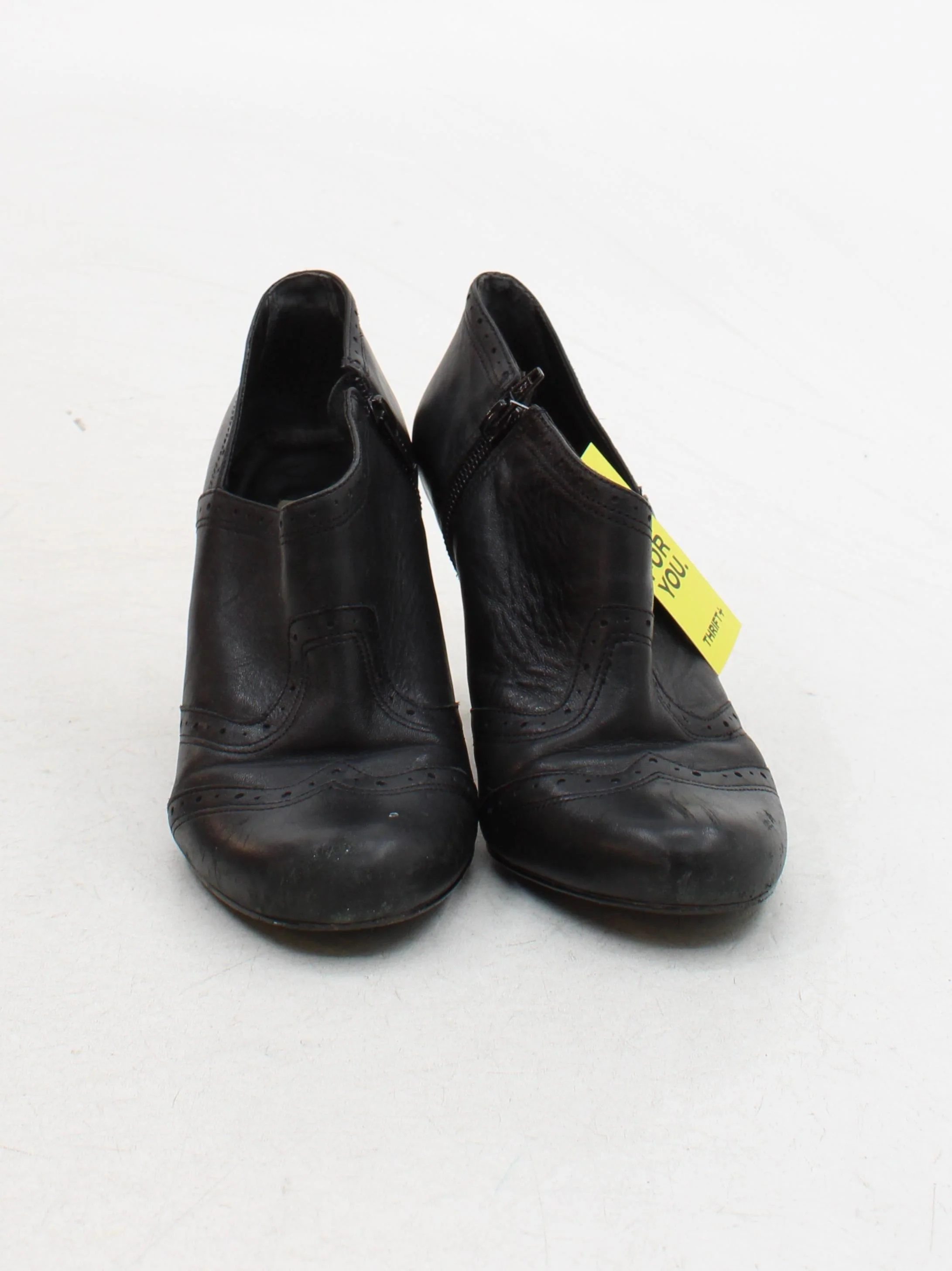 Dune Women's Boots UK 5 Black 100% Leather Combat - Image 2