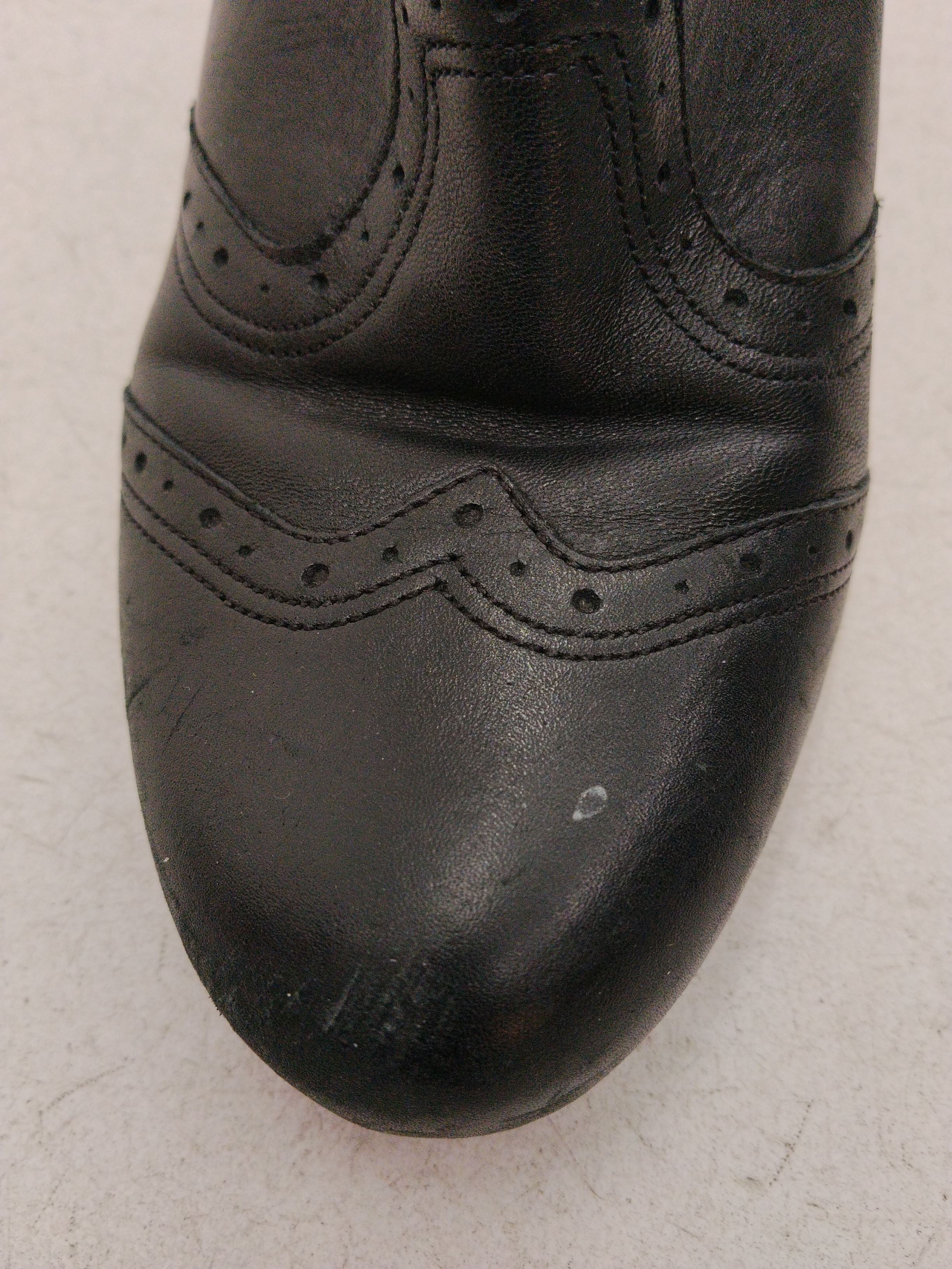 Dune Women's Boots UK 5 Black 100% Leather Combat - Image 8