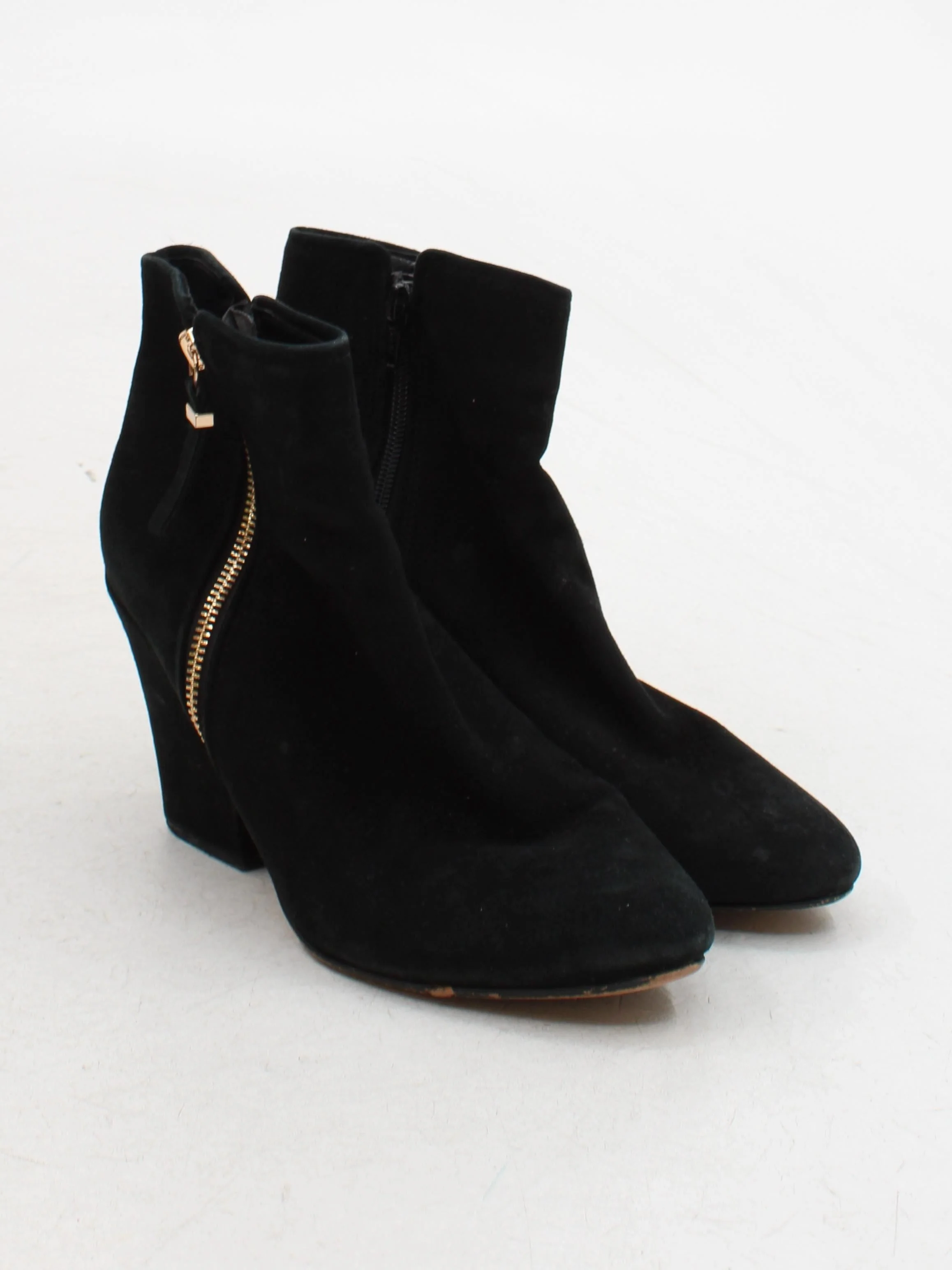 Dune Women's Boots UK 6.5 Black 100% Suede Combat - Image 4