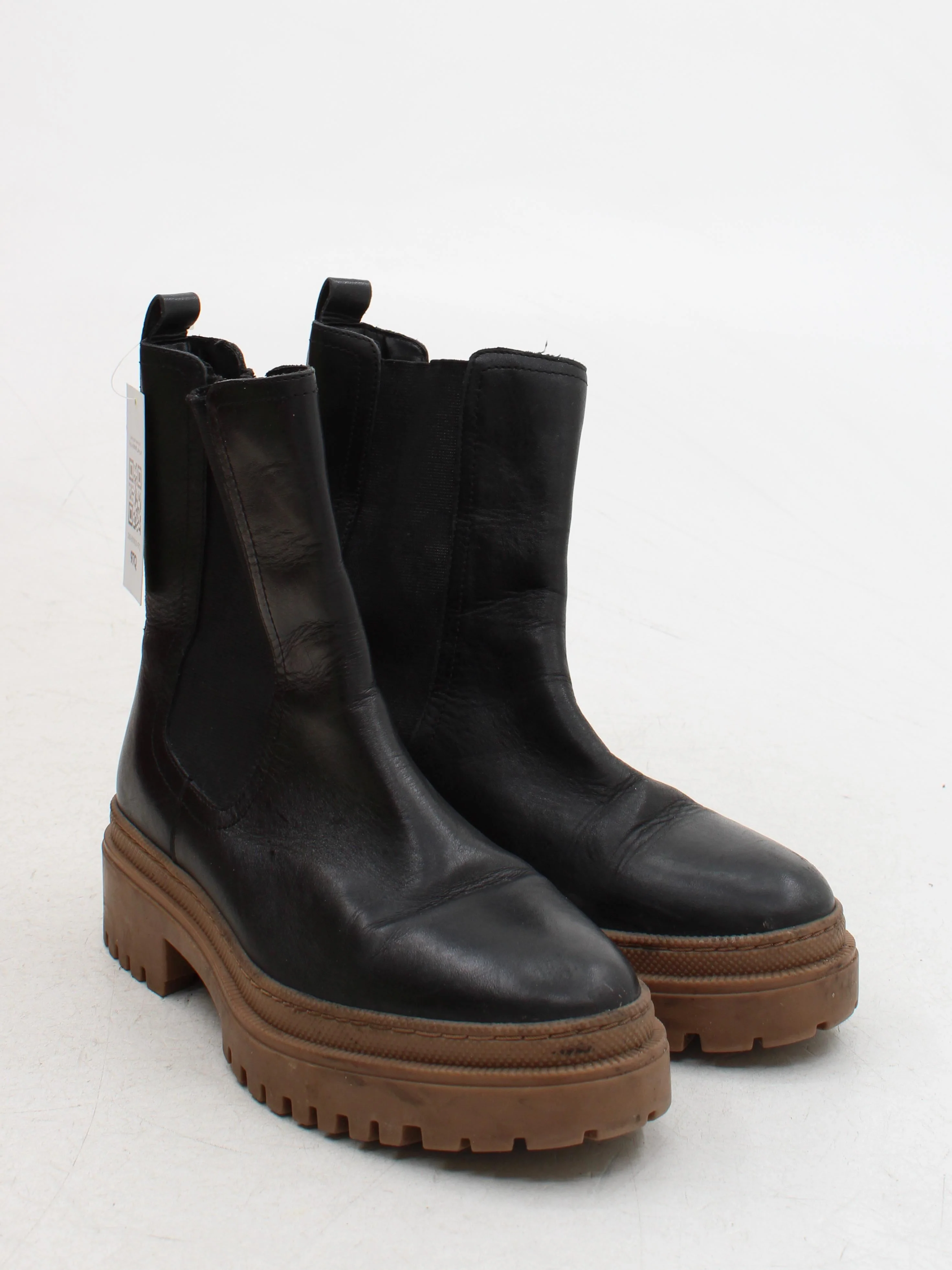 Dune Women's Boots UK 6 Black 100% Leather Chelsea - Image 4
