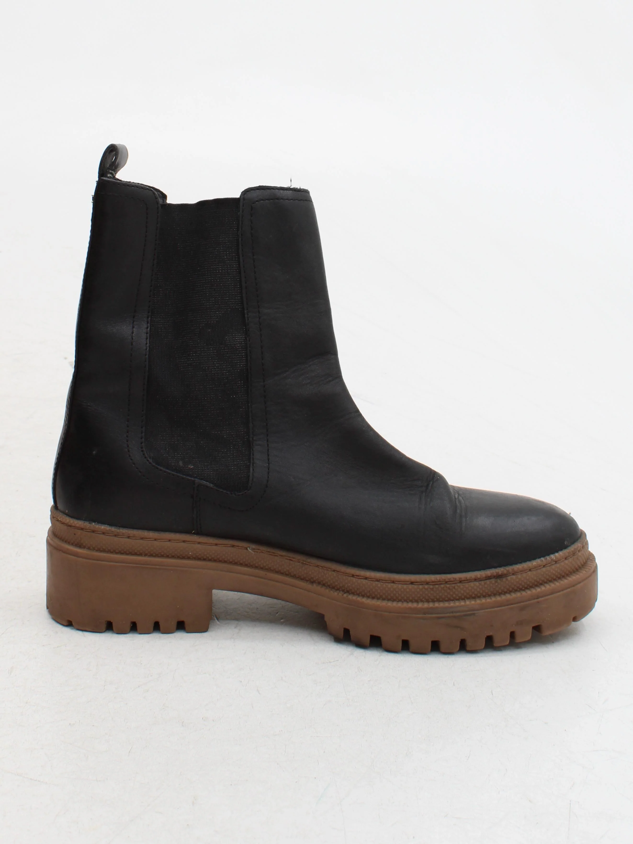 Dune Women's Boots UK 6 Black 100% Leather Chelsea - Image 5