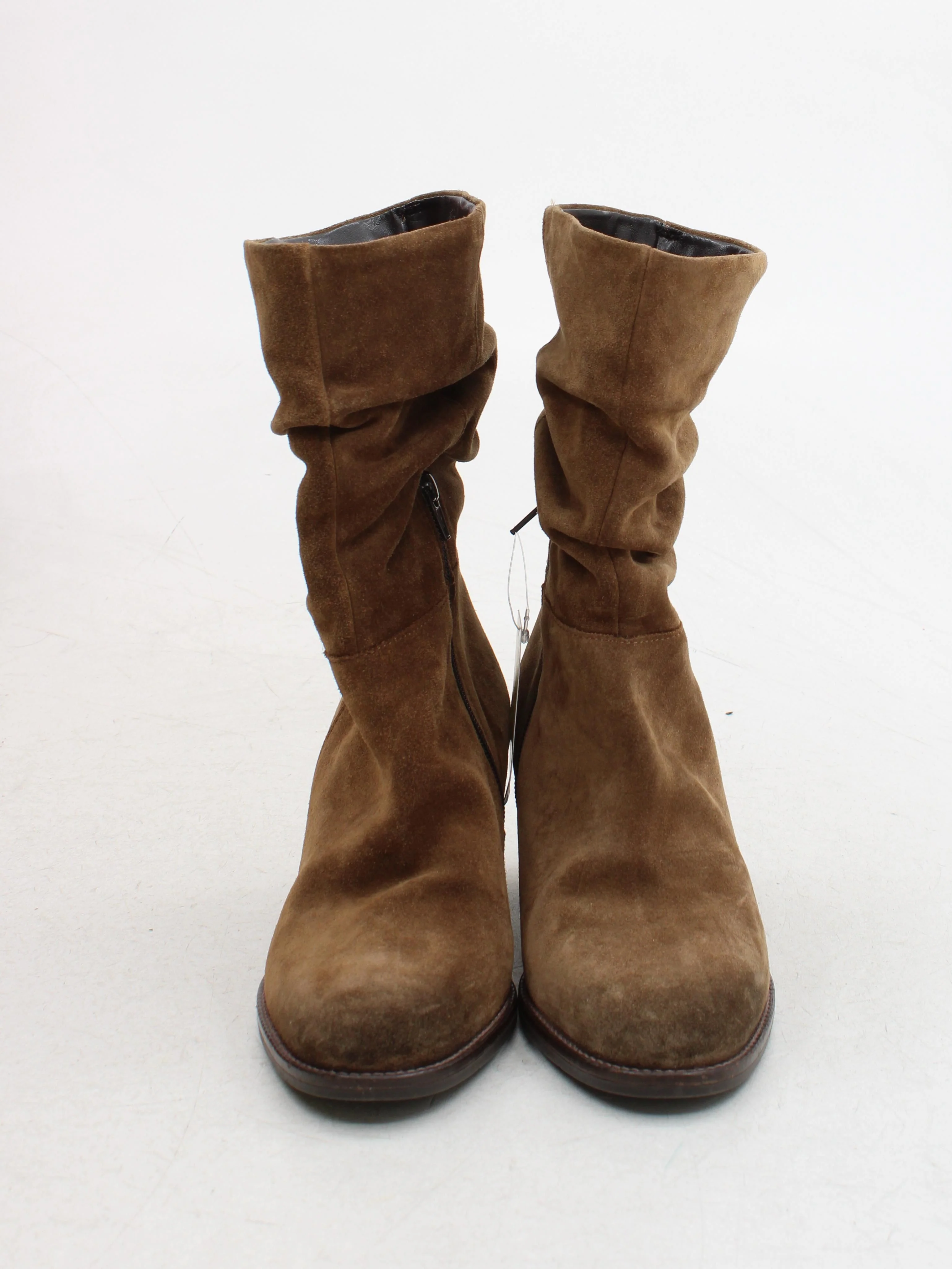 Dune Women's Boots UK 6 Brown 100% Suede Platform - Image 2