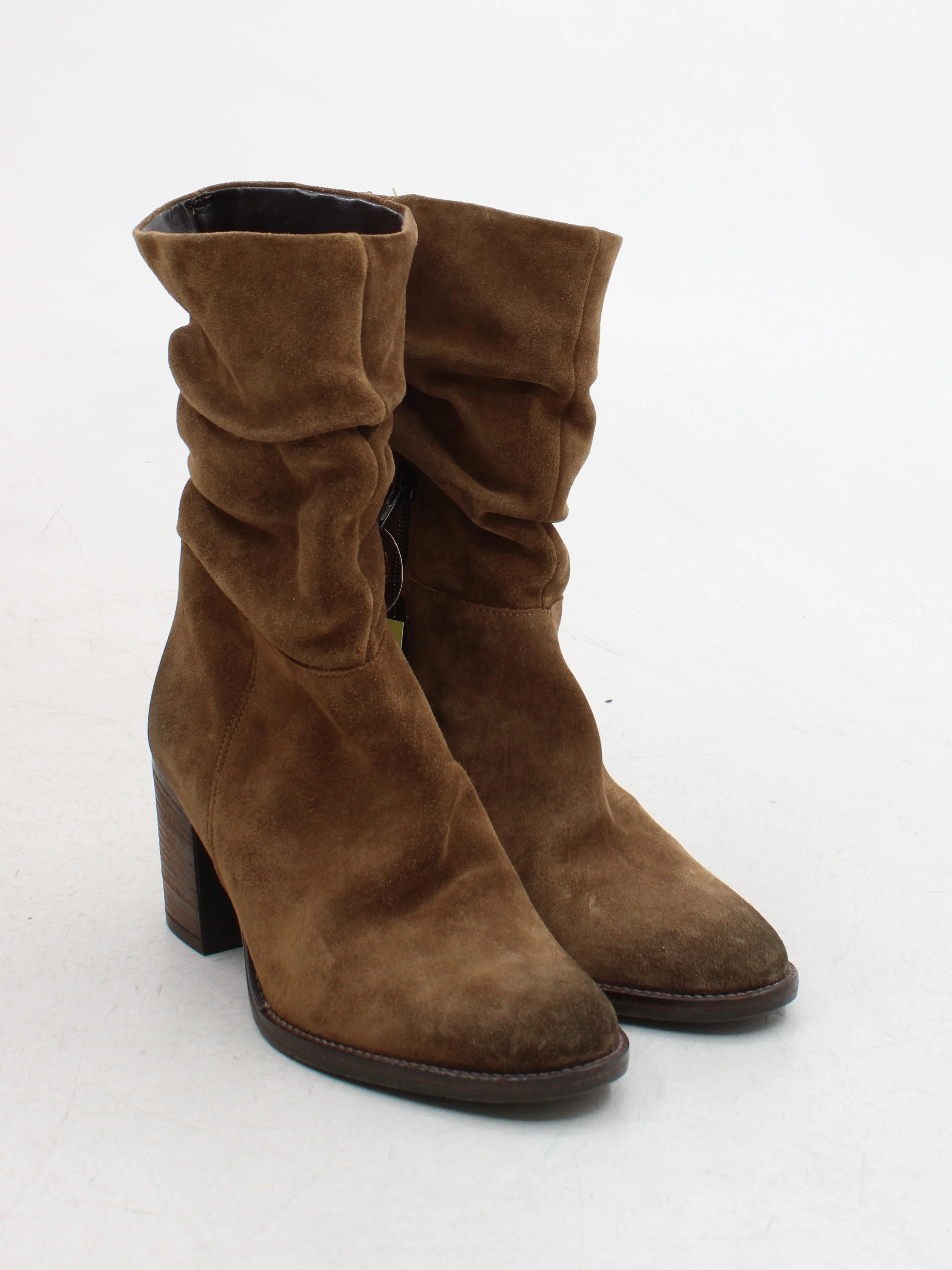 Dune Women's Boots UK 6 Brown 100% Suede Platform - Image 4