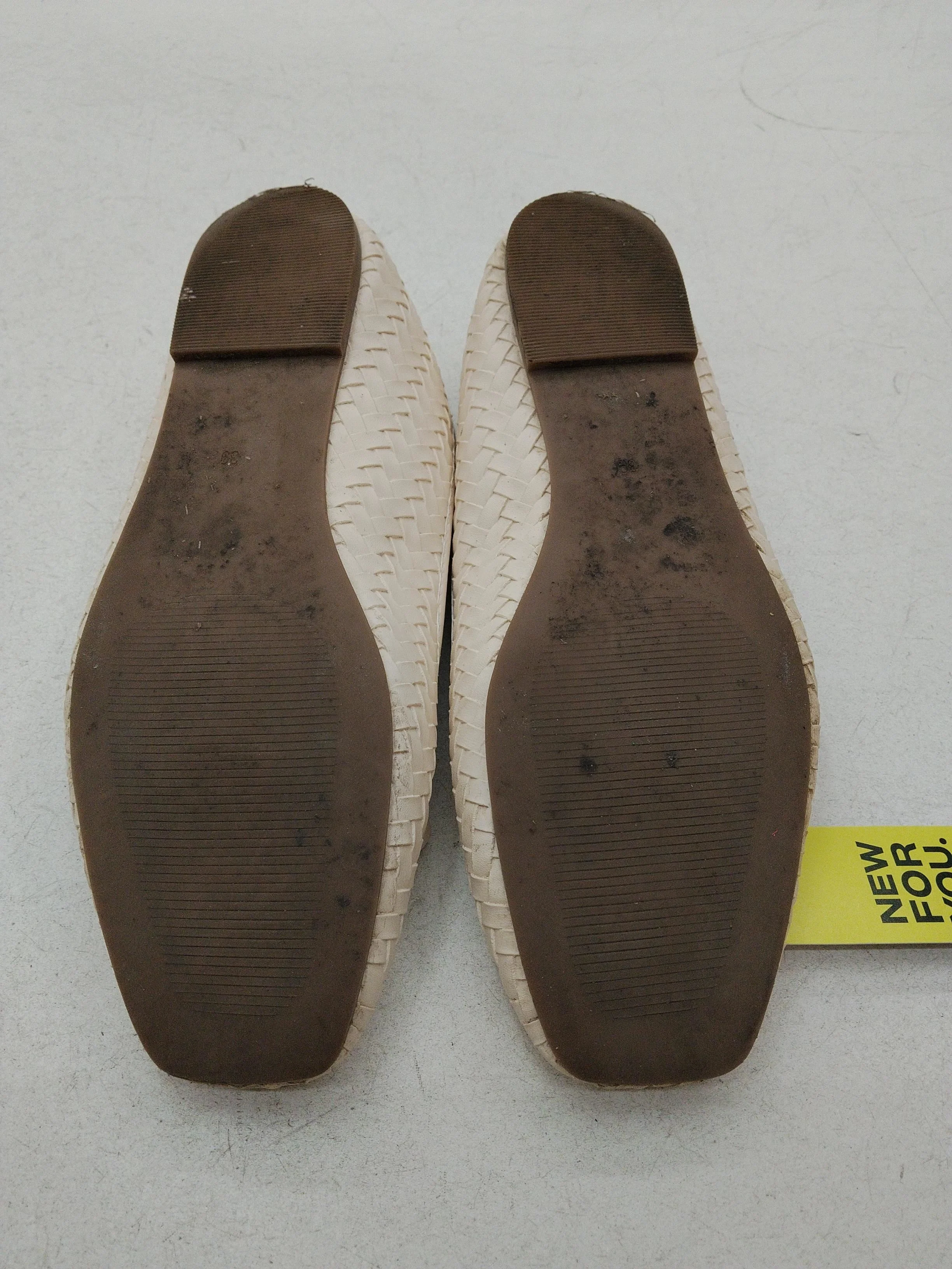Dune Women's Flat Shoes UK 6 Cream 100% Faux Leather Ballet - Image 7