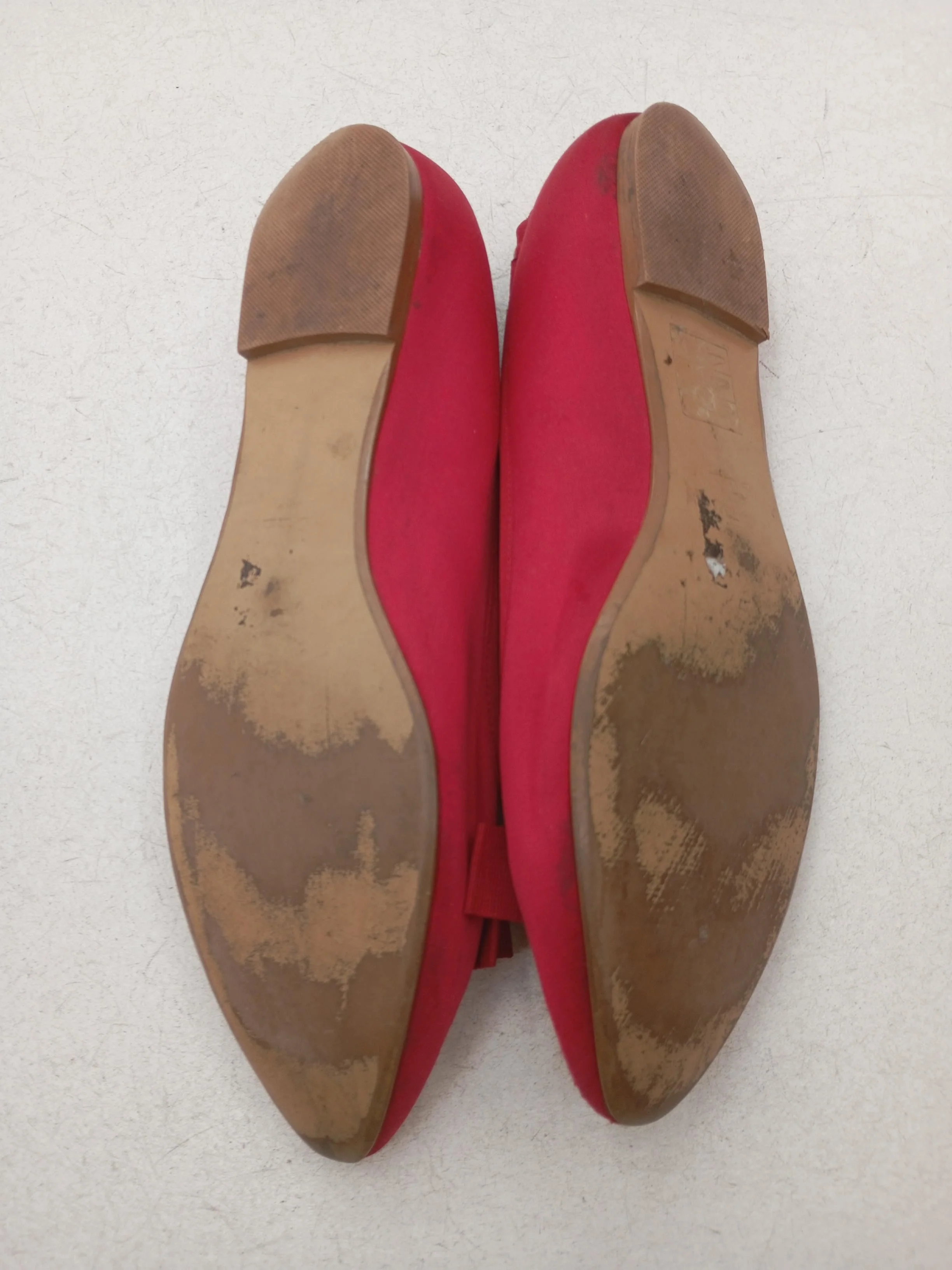Dune Women's Flat Shoes UK 6 Red 100% Other Ballet - Image 7