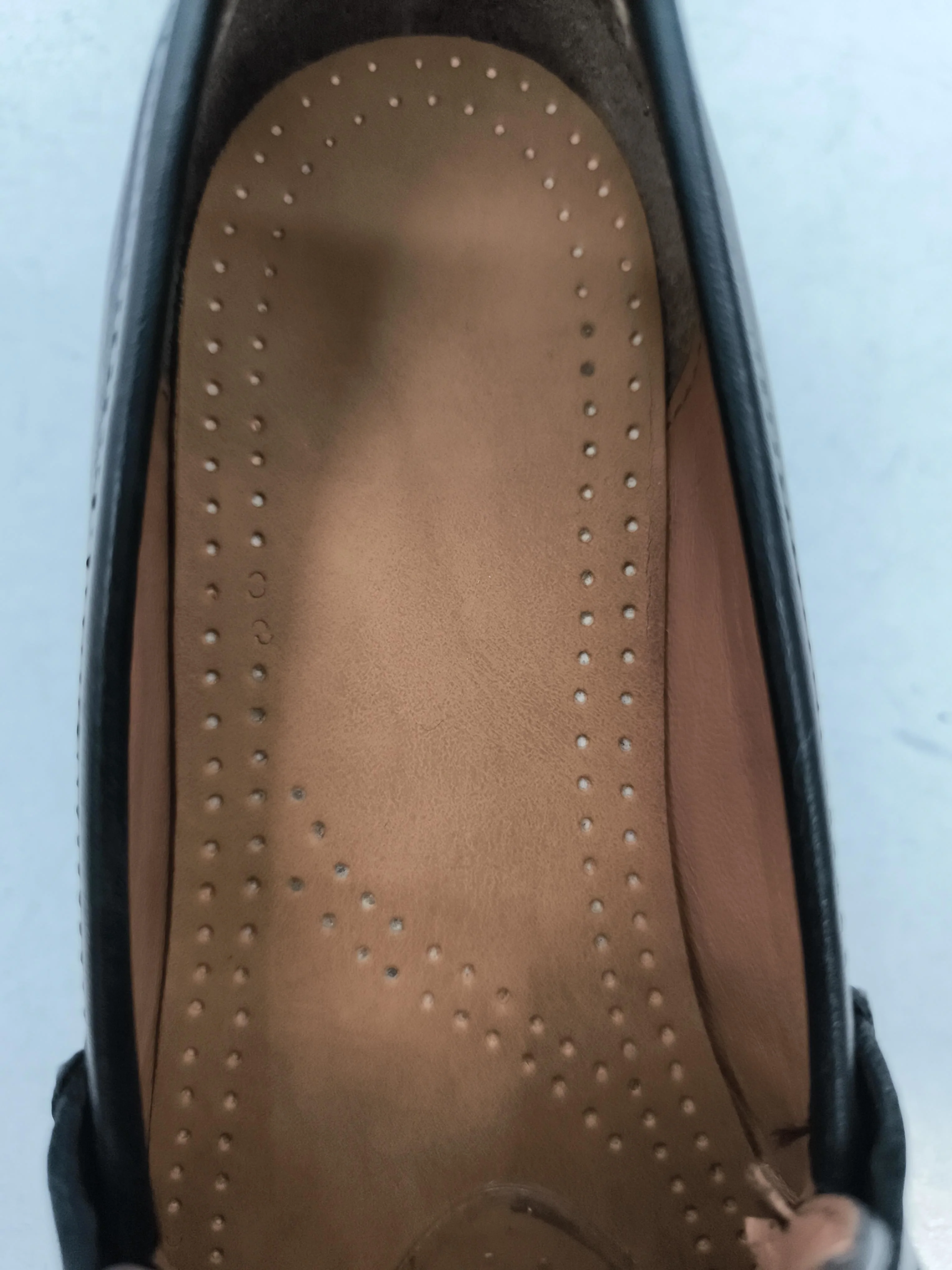 Dune Women's Flat Shoes UK 7 Black 100% Leather Loafer - Image 6
