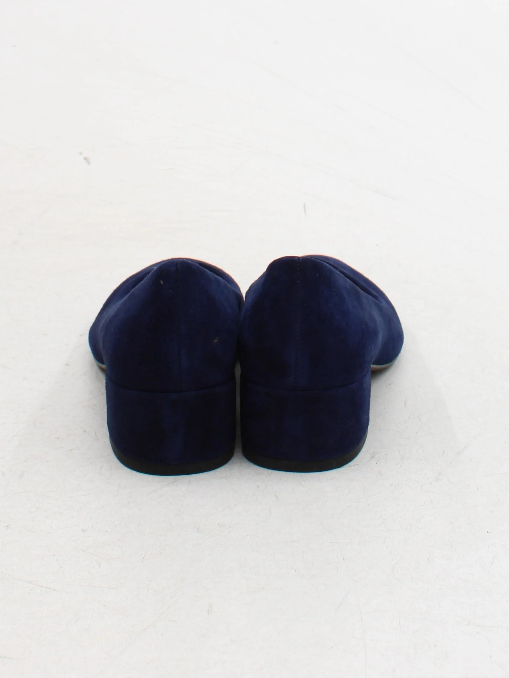 Dune Women's Heels UK 2 Blue 100% Suede Court - Image 3