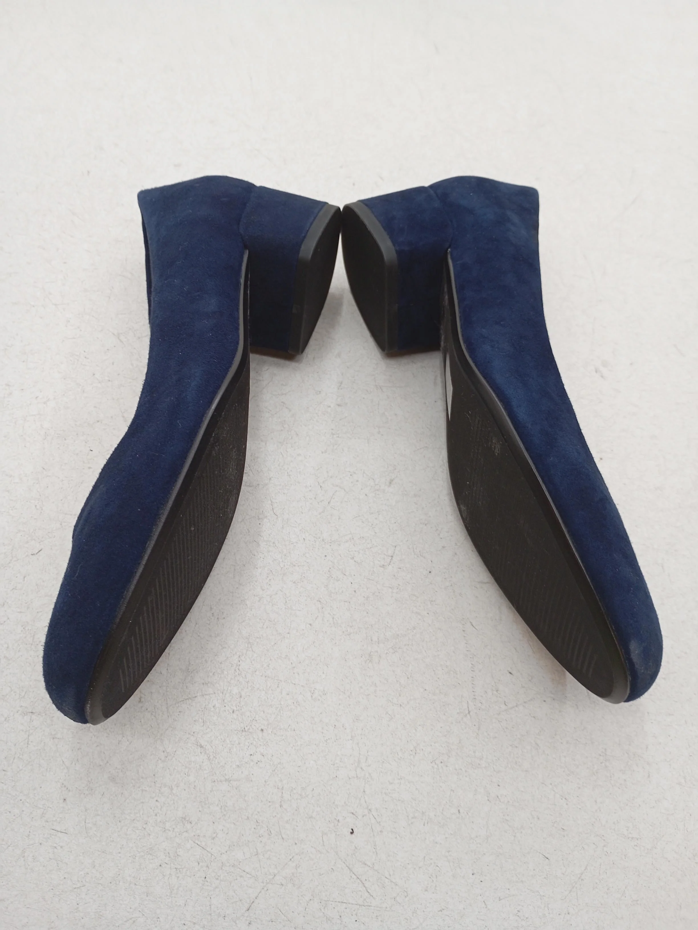 Dune Women's Heels UK 2 Blue 100% Suede Court - Image 7