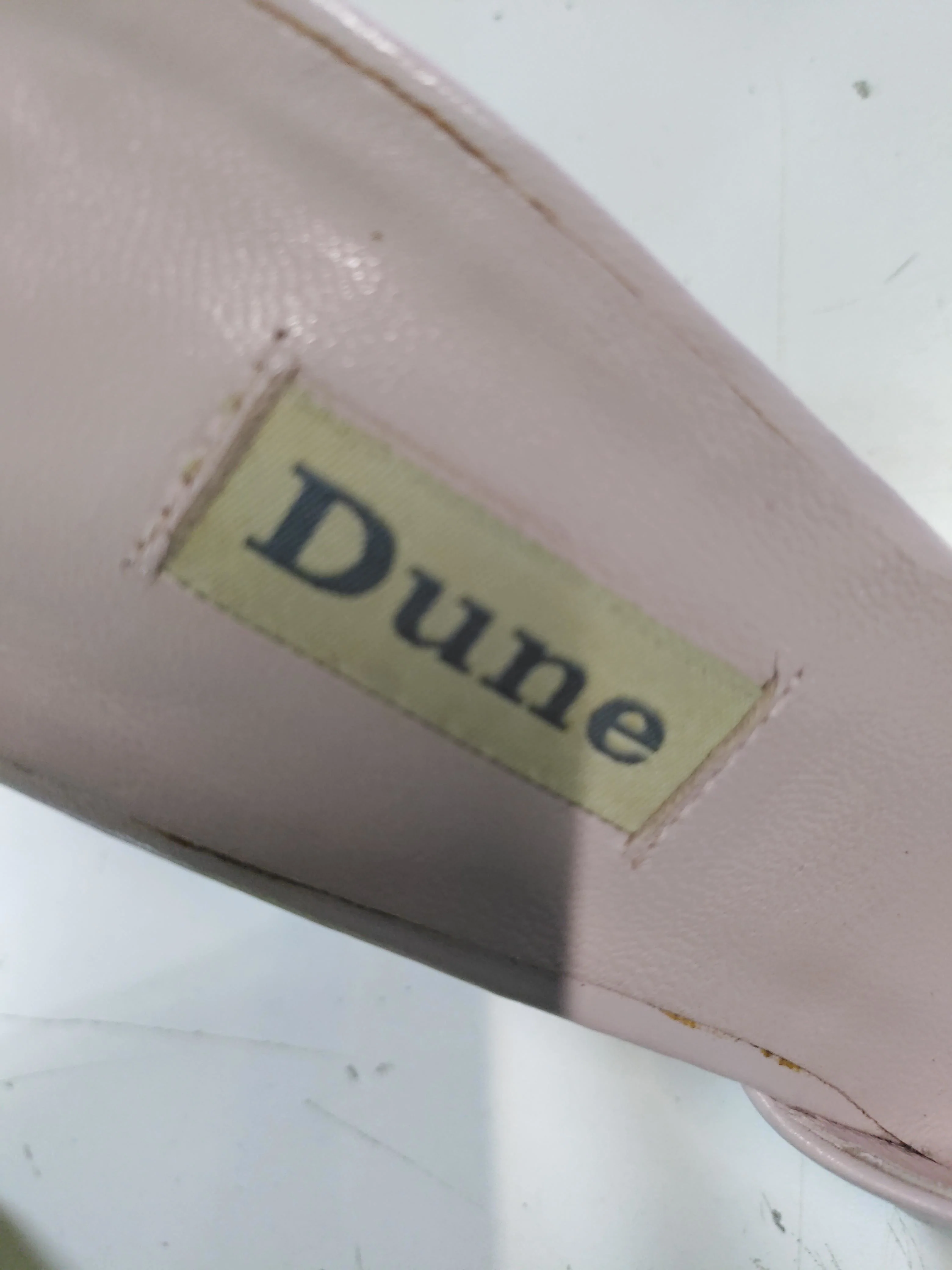 Dune Women's Heels UK 5 Pink Checkered 100% Other Mule - Image 9