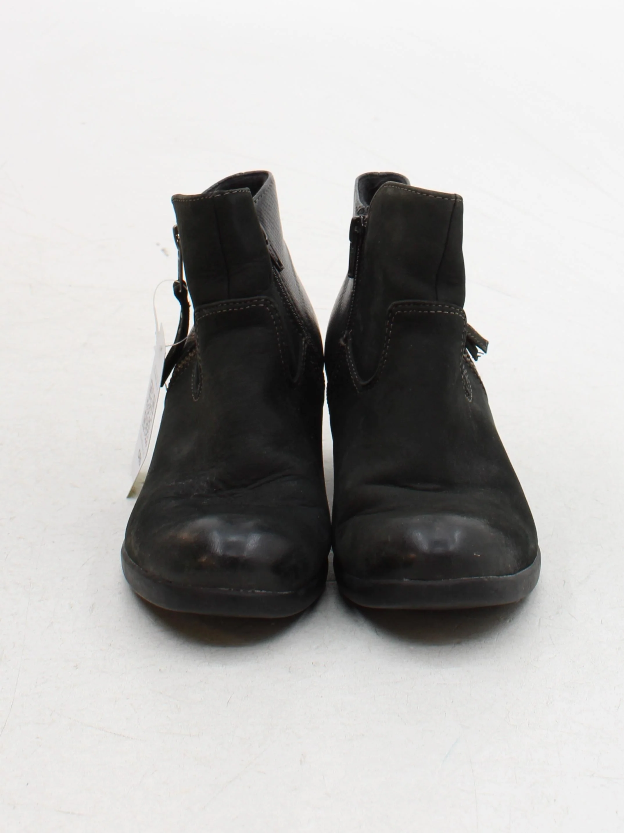 Earth Spirit Women's Boots UK 4 Black 100% Suede Combat - Image 2