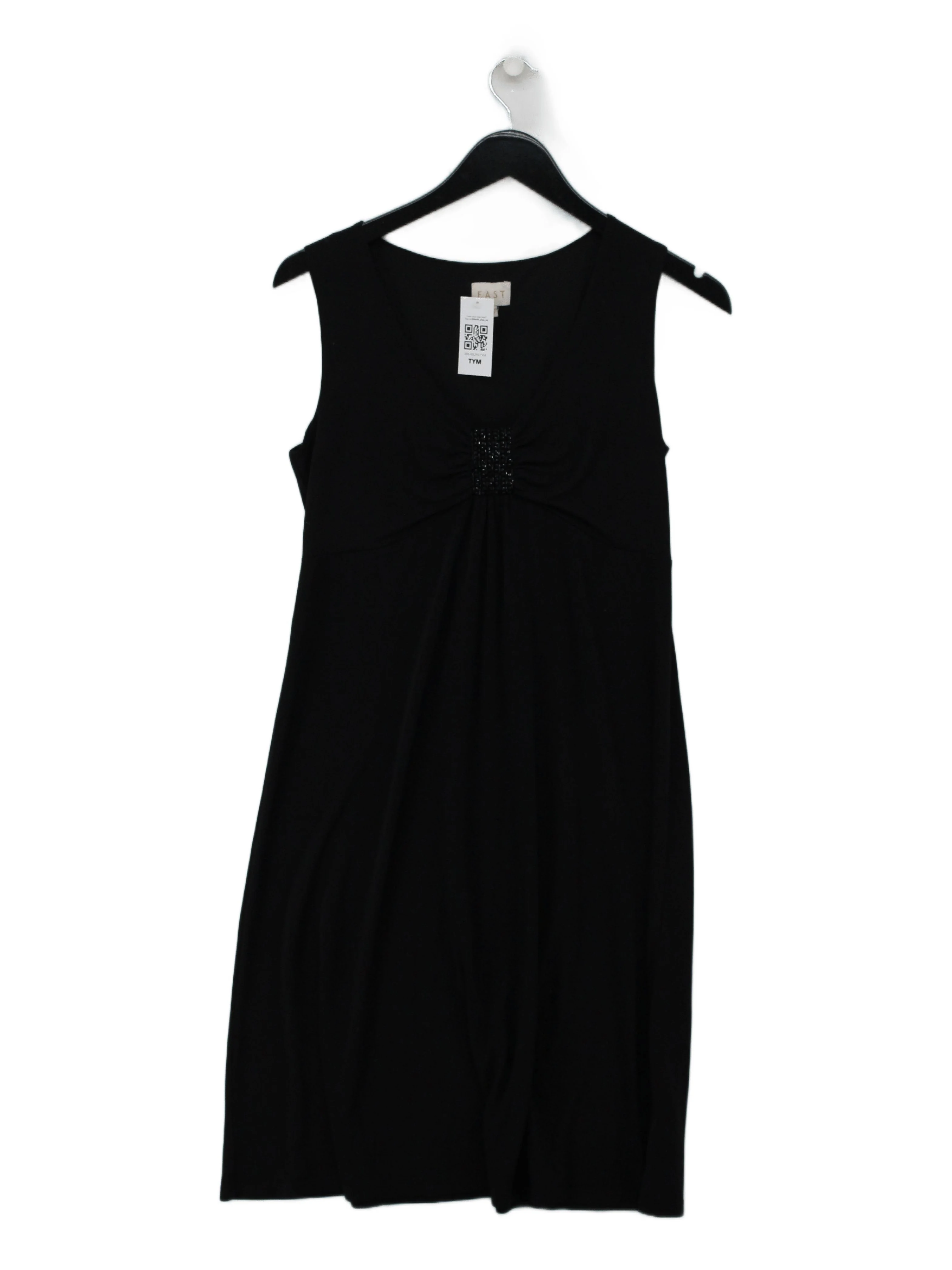 East T-Shirt Mini Dress UK10 in Black