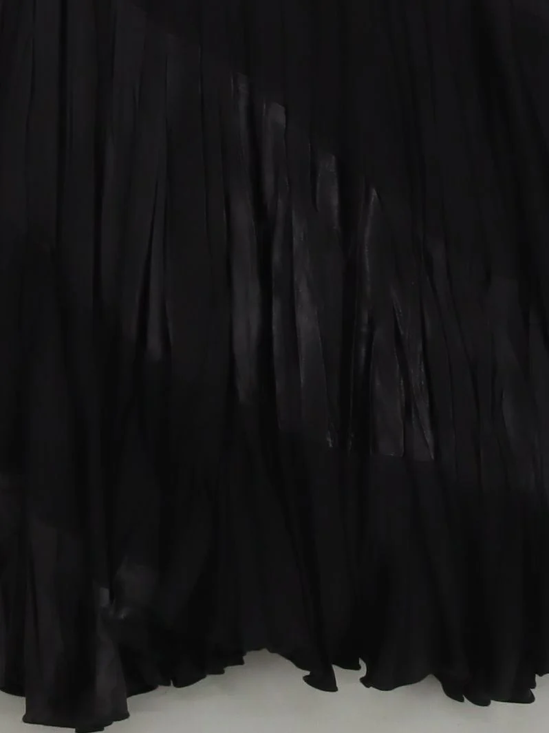 East Women's Maxi Skirt M Black 100% Polyester Long Maxi New with tags - Image 4