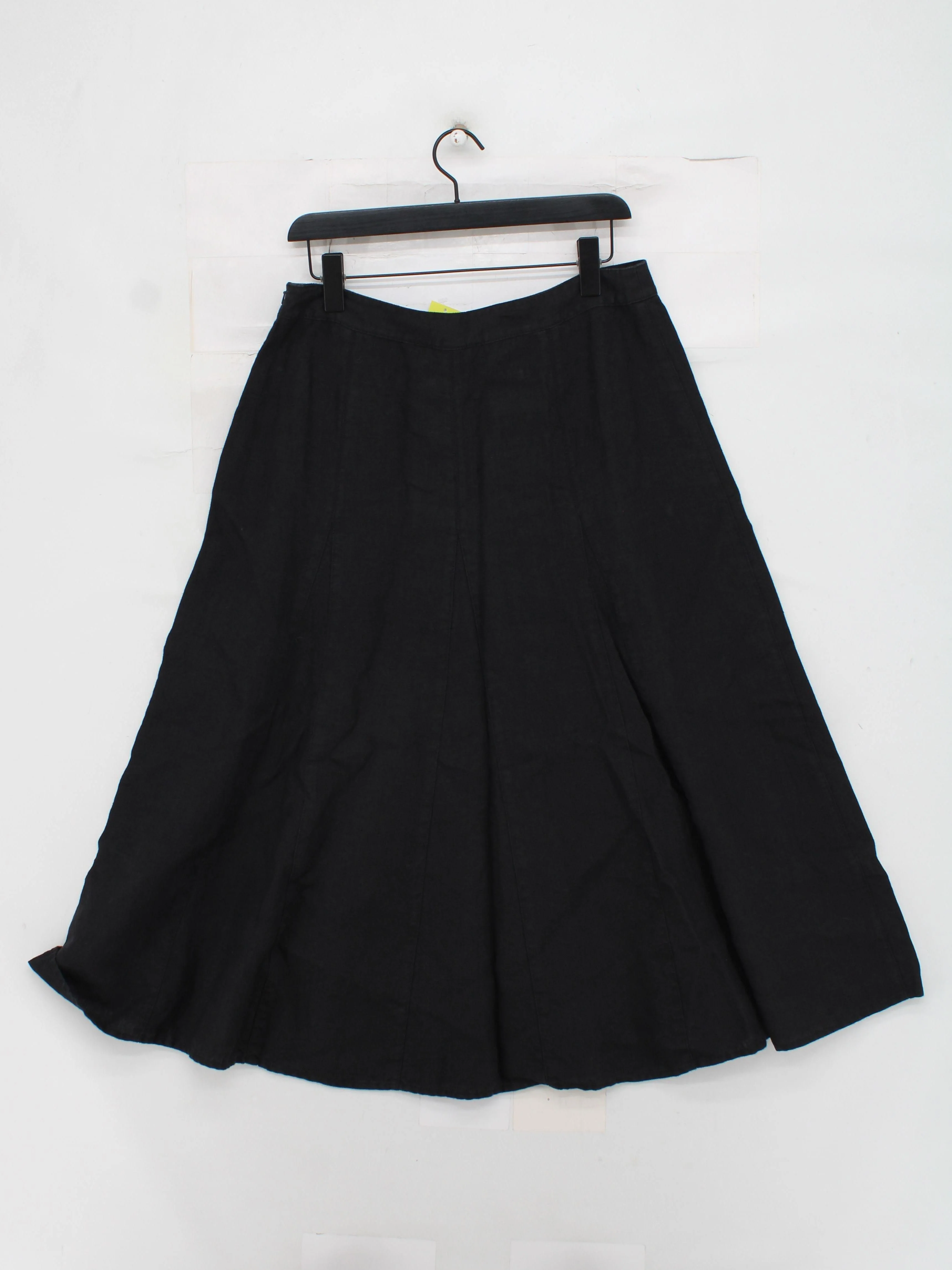 East Women's Maxi Skirt UK 12 Black 100% Linen Long Maxi - Image 2